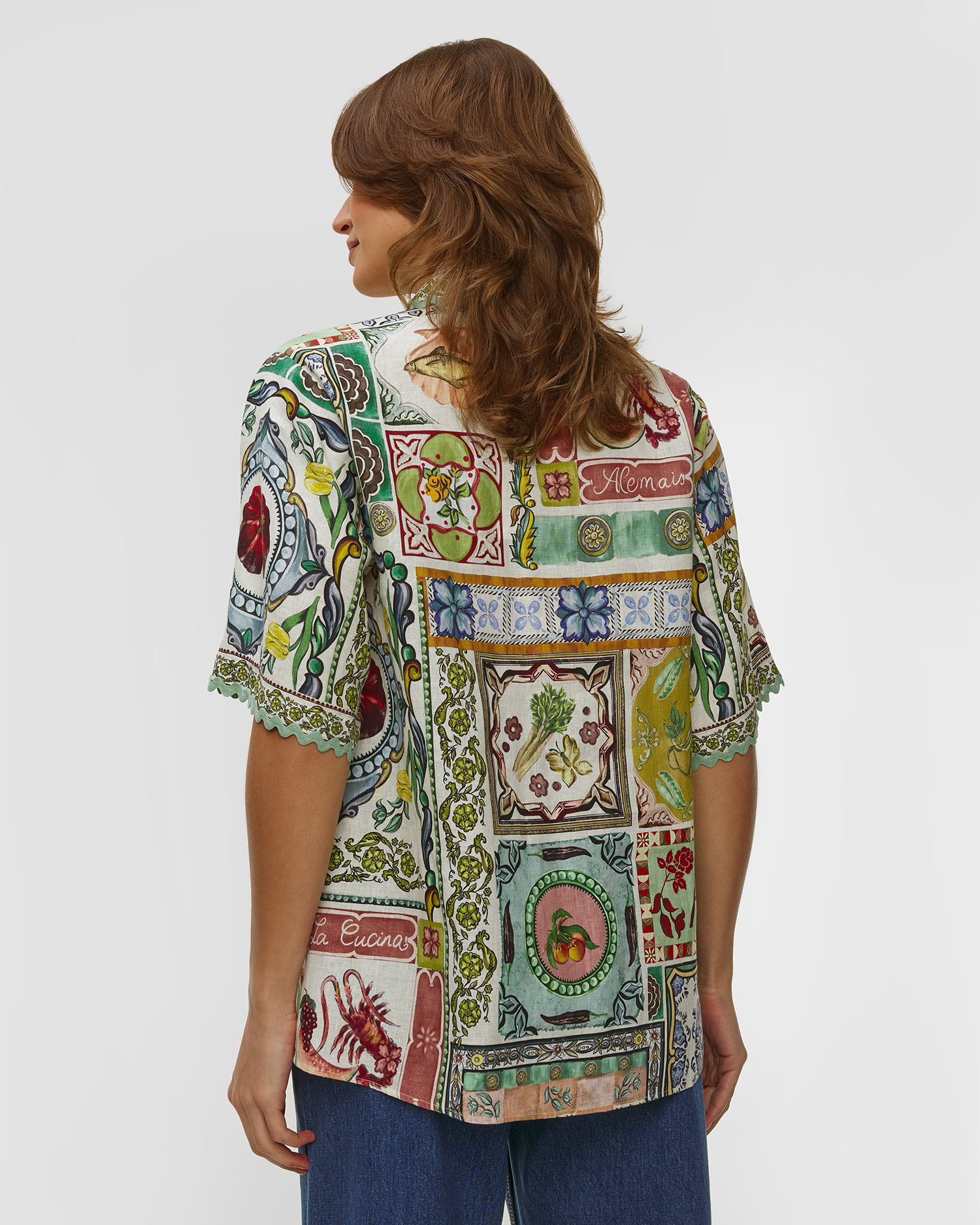 Camicia in lino da donna Alemais Tommasina