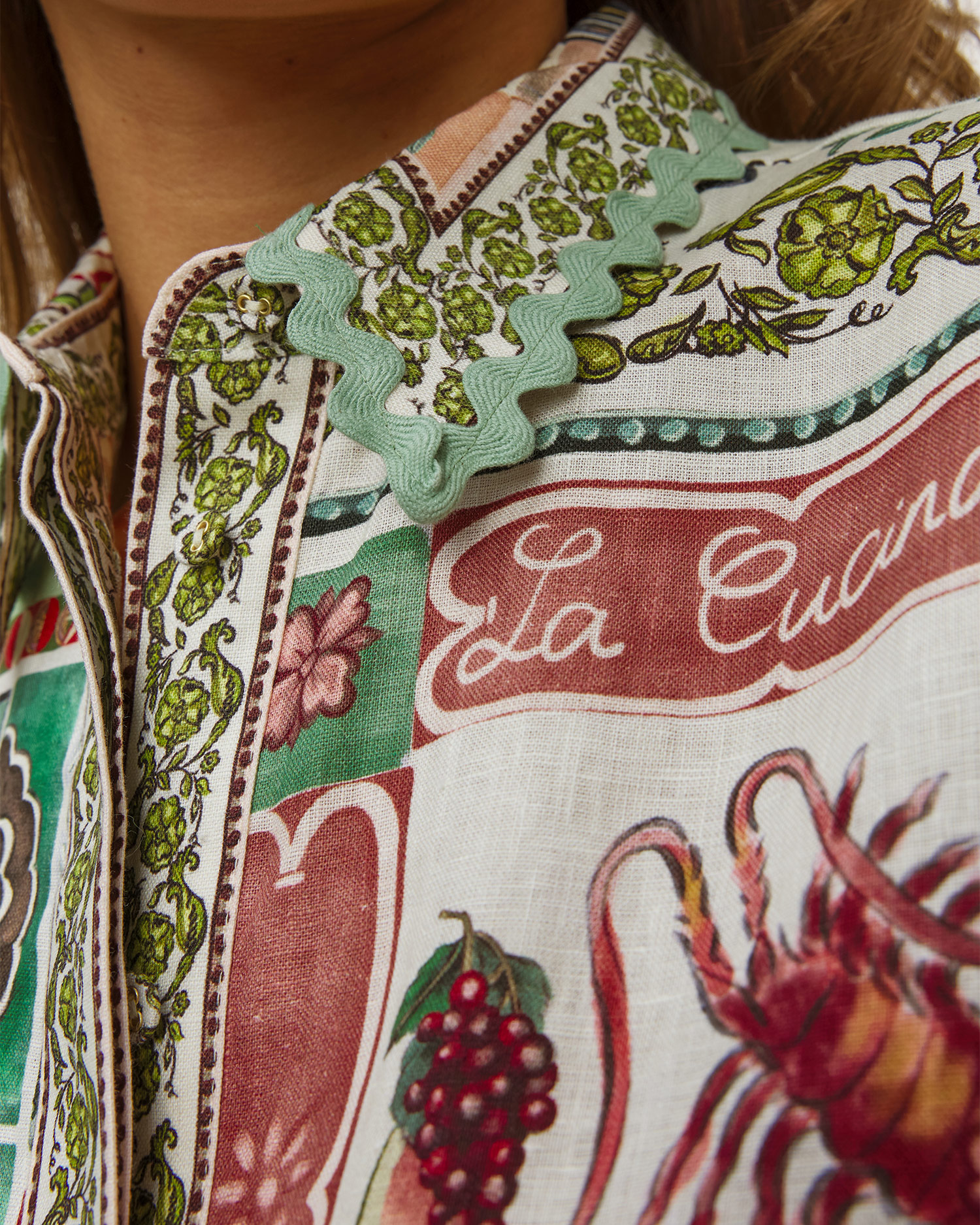 Camicia in lino da donna Alemais Tommasina