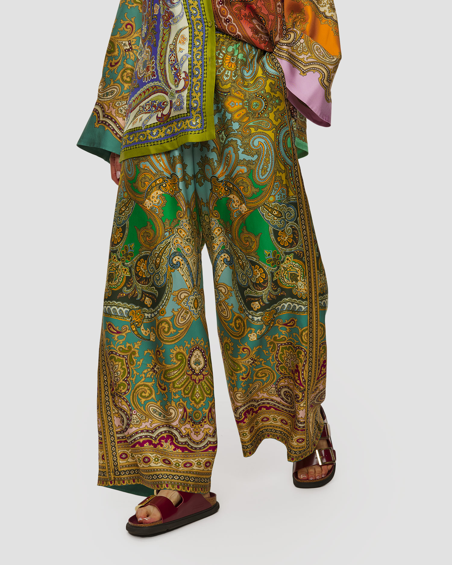 Pantaloni in seta da donna Alemais Clemenza Silk