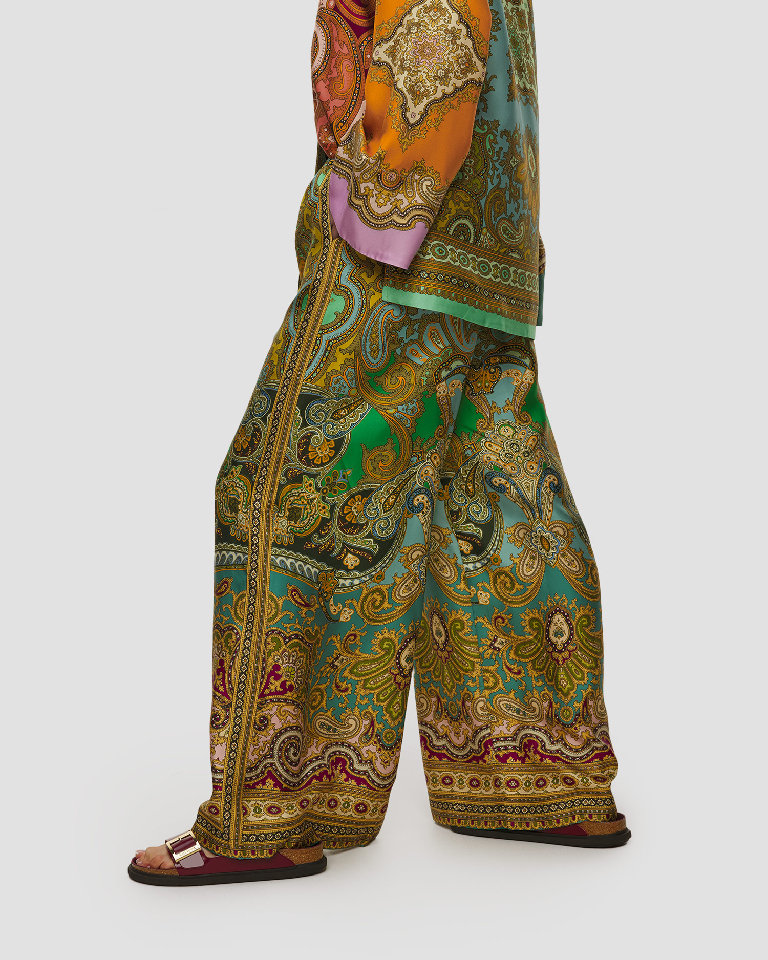 Pantaloni in seta da donna Alemais Clemenza Silk
