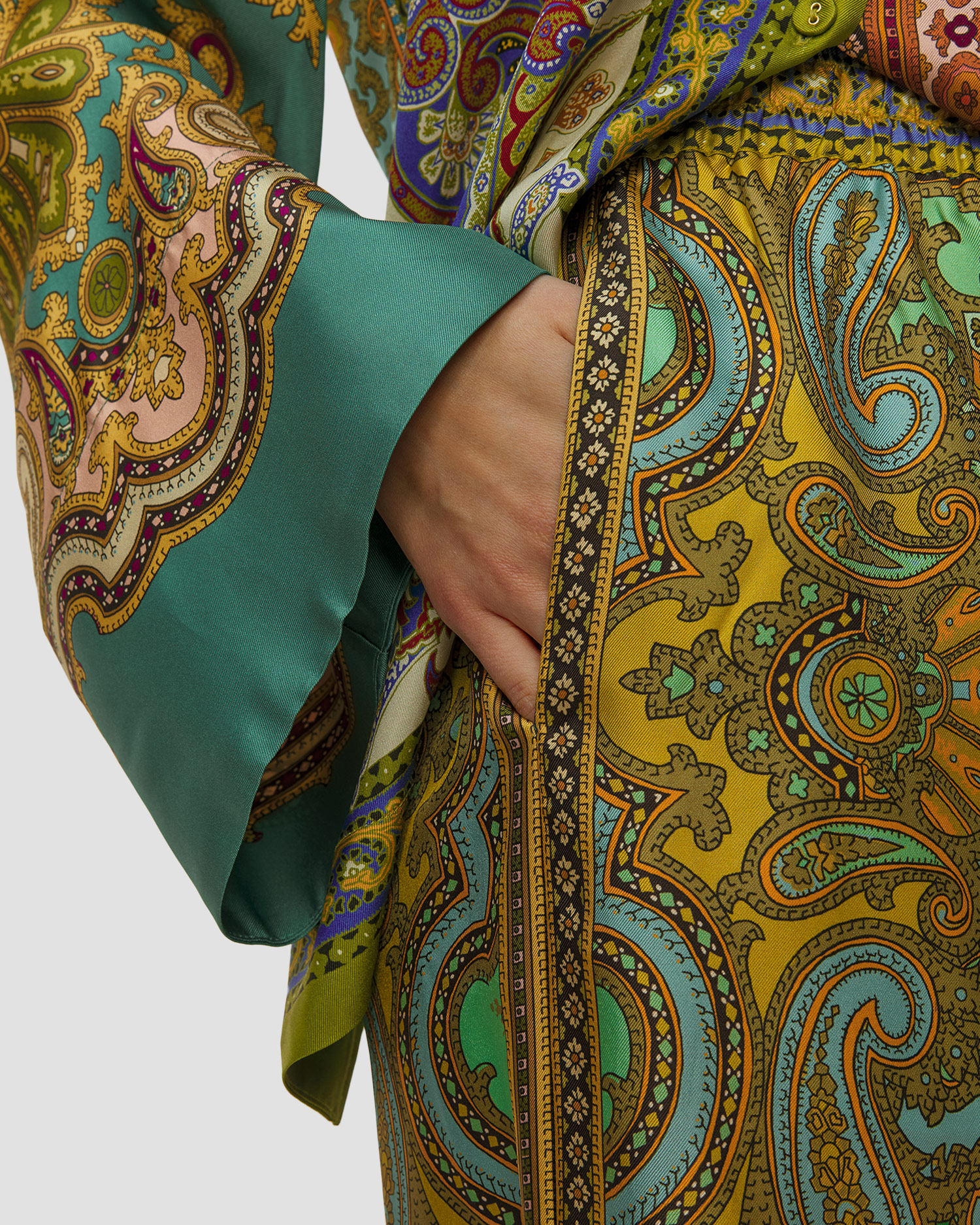 Pantaloni in seta da donna Alemais Clemenza Silk