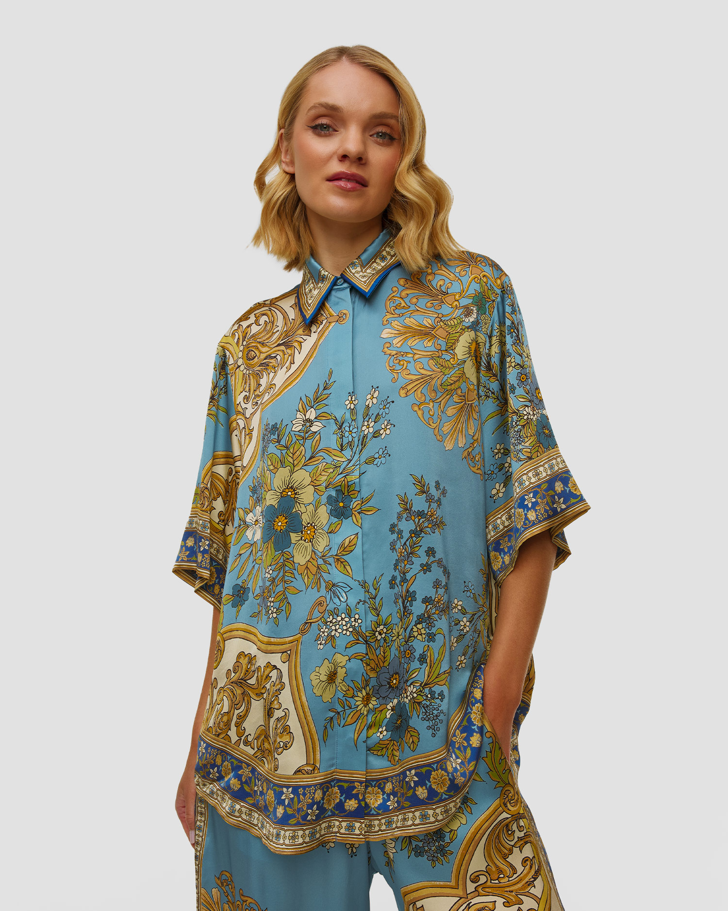 Cămașă de mătase pentru femei Alemais Cassie Silk