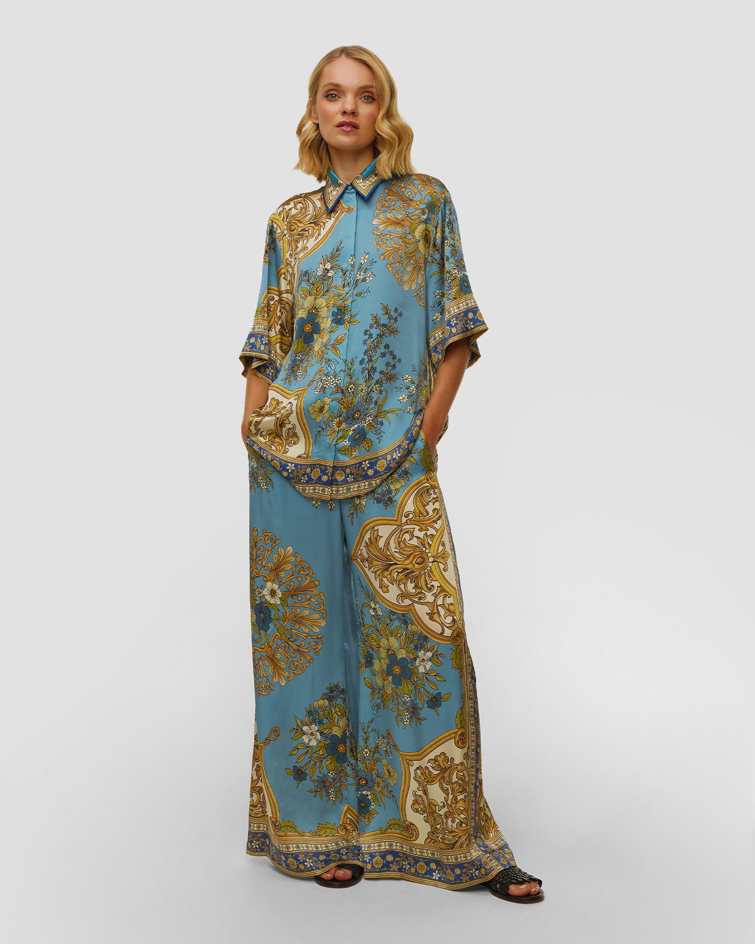 Cămașă de mătase pentru femei Alemais Cassie Silk