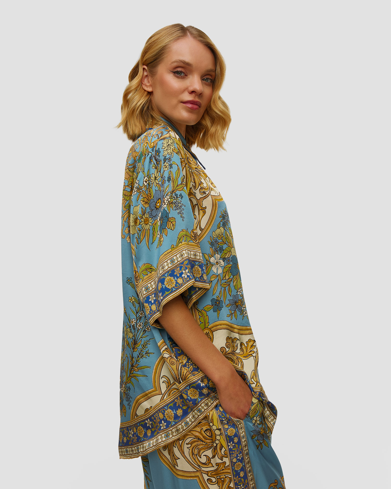 Cămașă de mătase pentru femei Alemais Cassie Silk