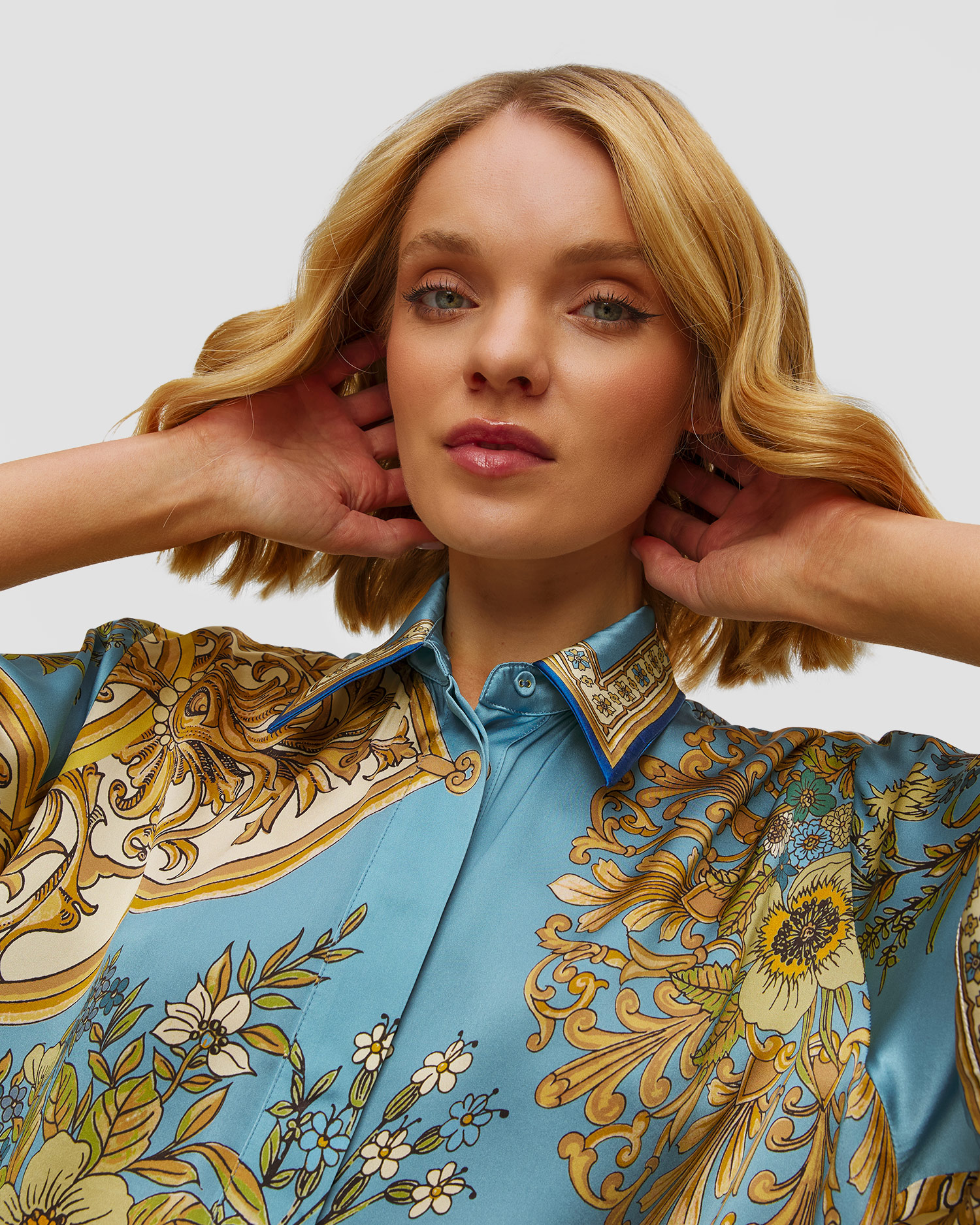 Cămașă de mătase pentru femei Alemais Cassie Silk