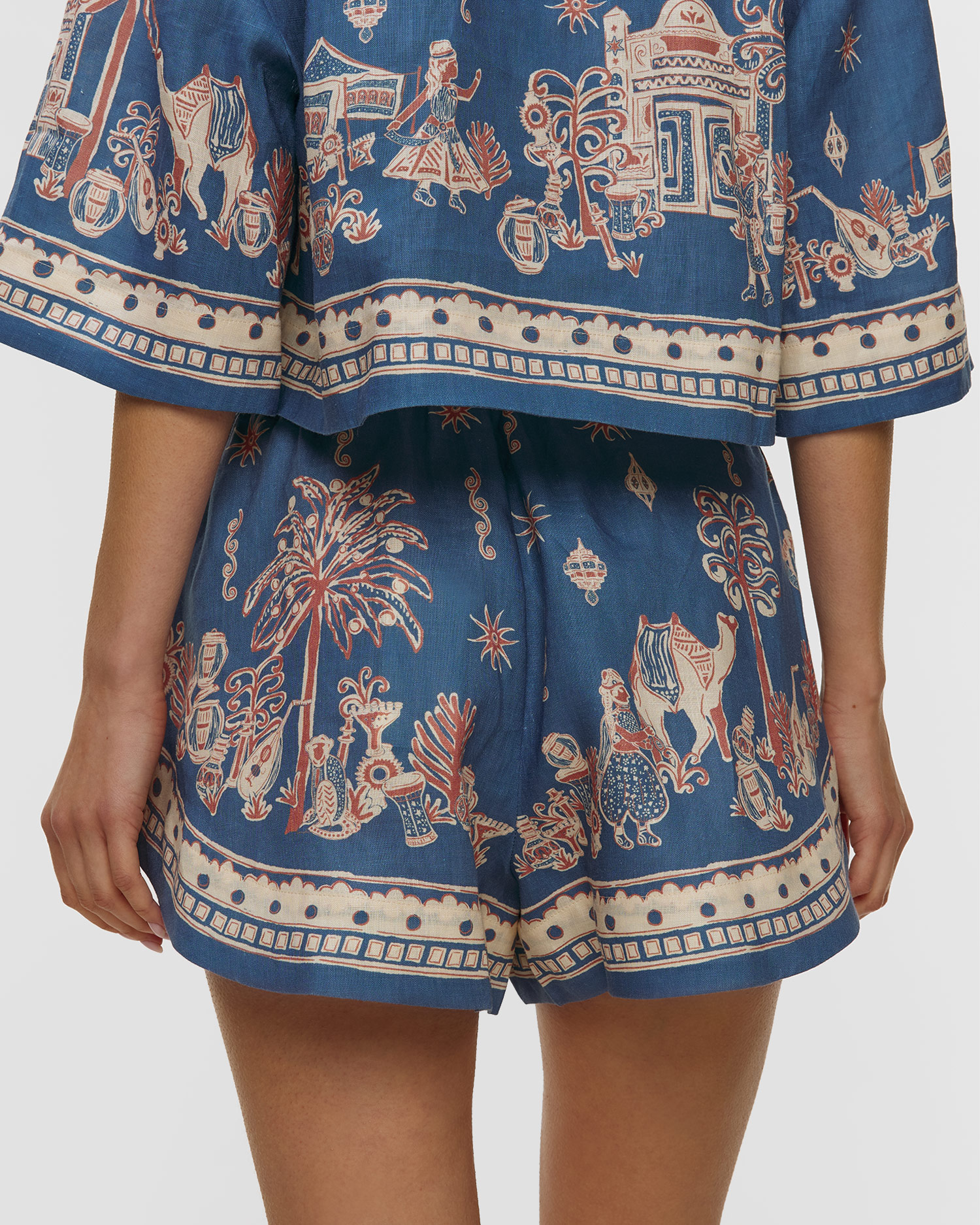 Short en lin pour femmes Alemais Acacia