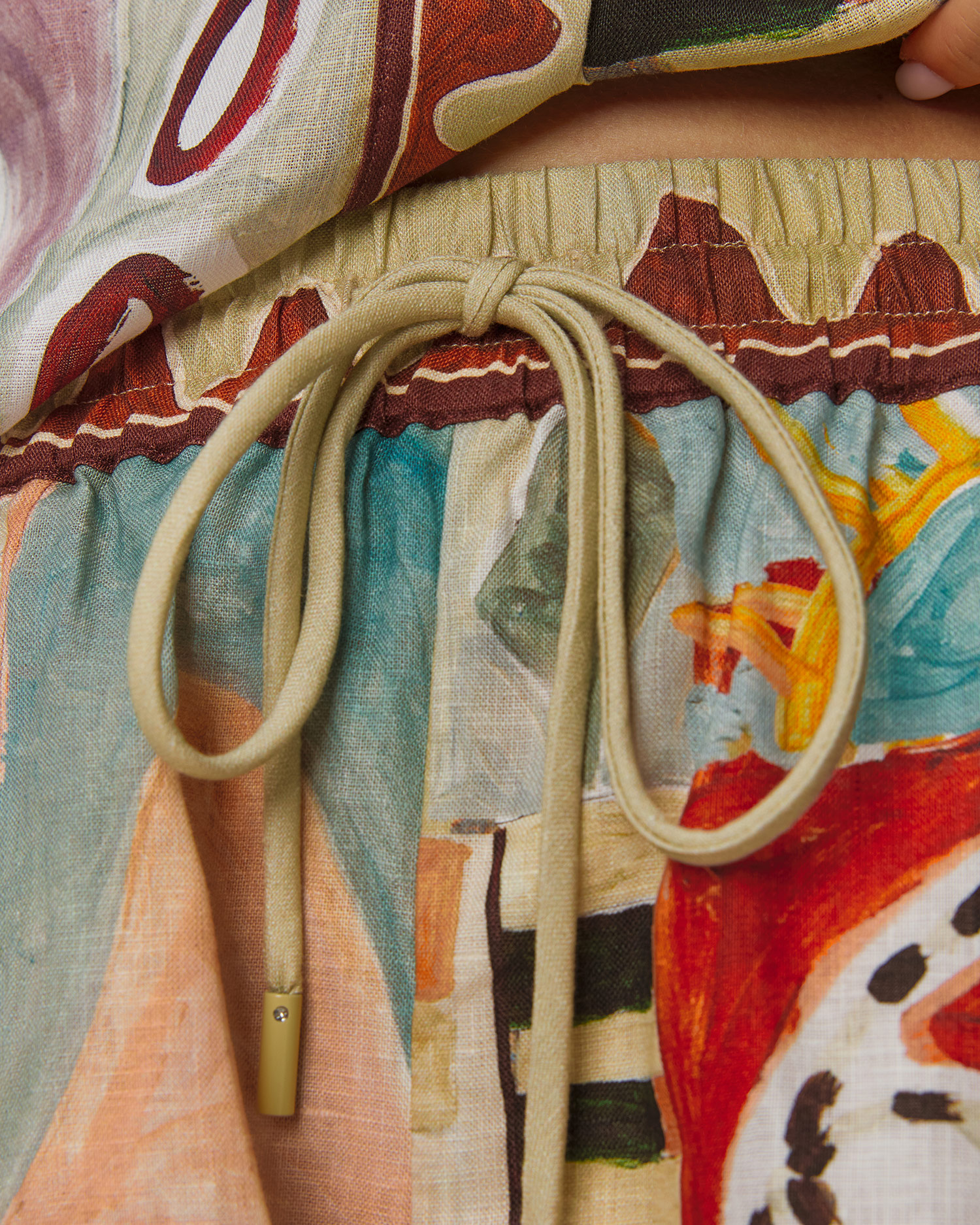 Short en lin pour femmes Alemais Michelle