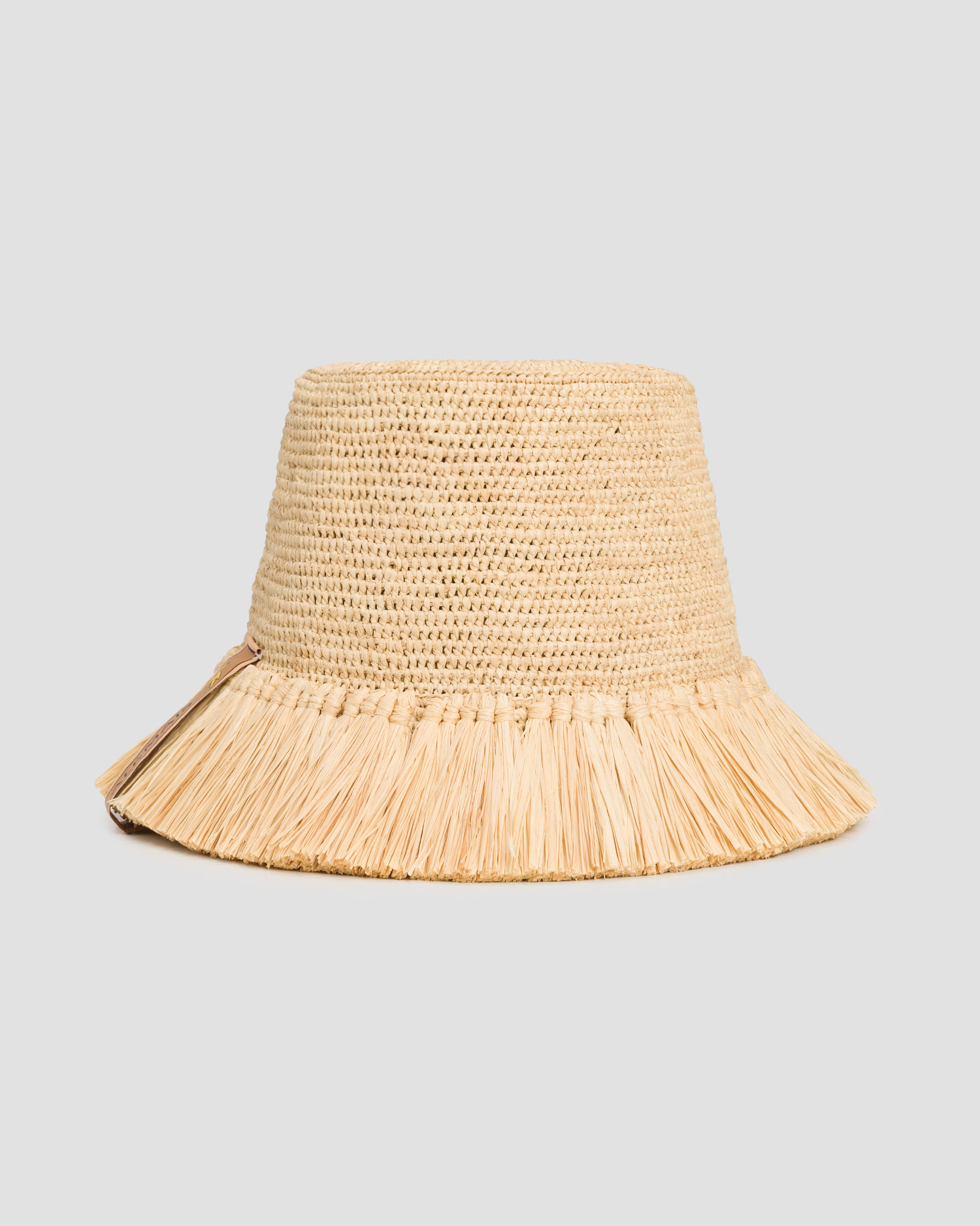 Women's hat Alemais Michelle Raffia Fringed Bucket Hat
