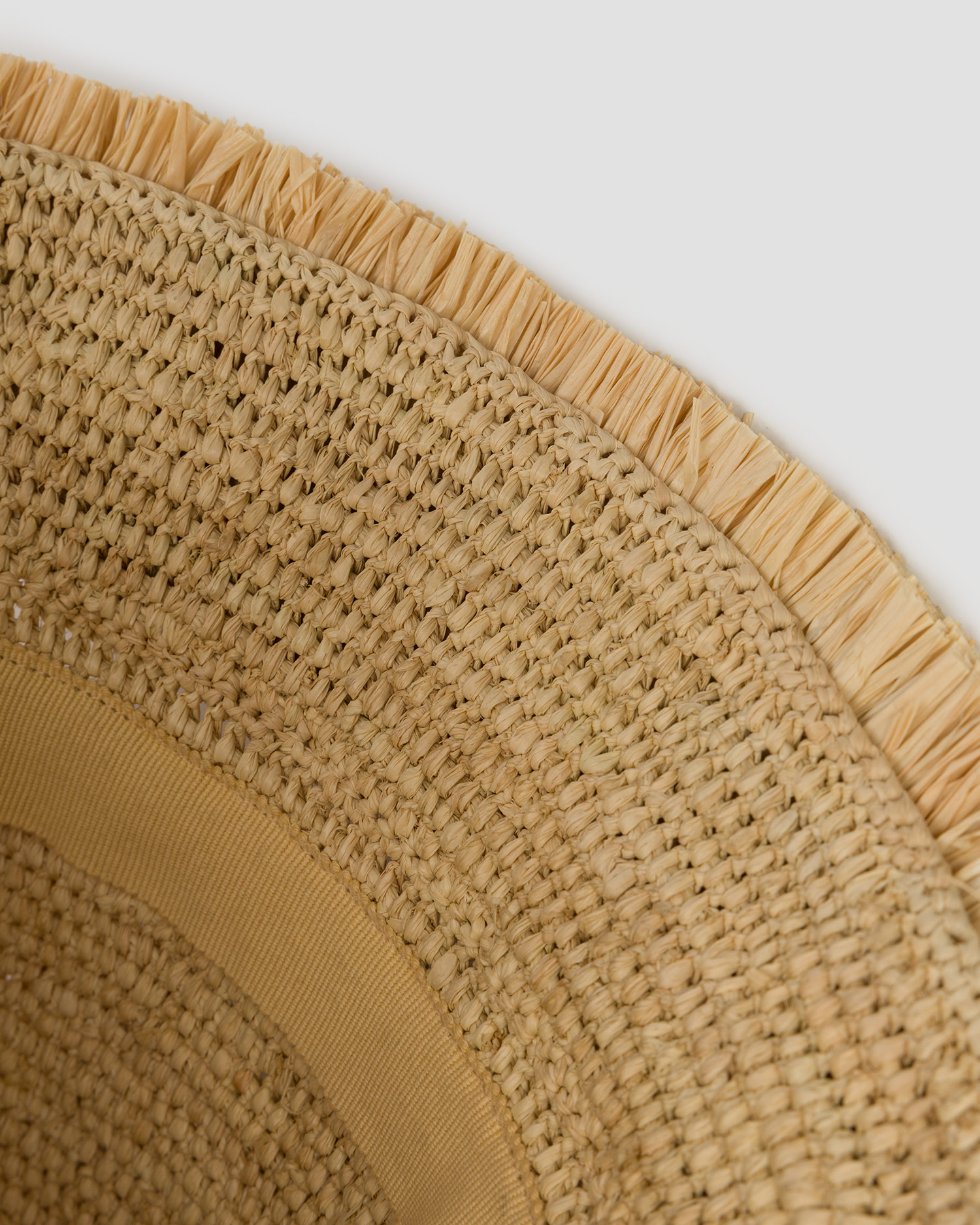 Women's hat Alemais Michelle Raffia Fringed Bucket Hat