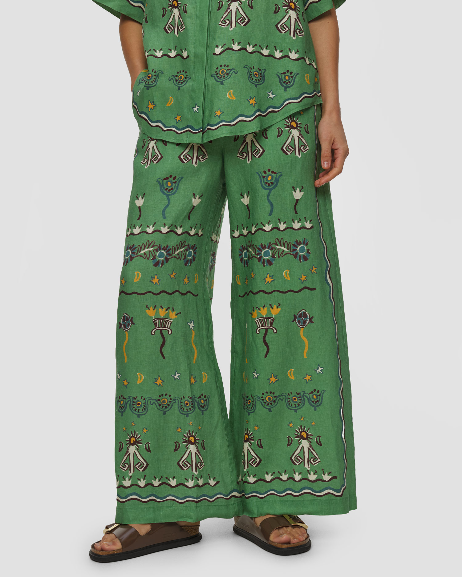 Pantaloni in lino da donna Alemais Sun Dancer Pant