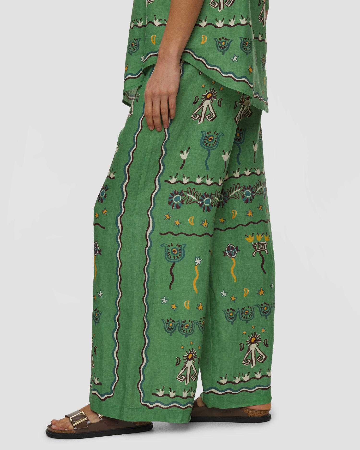 Pantaloni in lino da donna Alemais Sun Dancer Pant