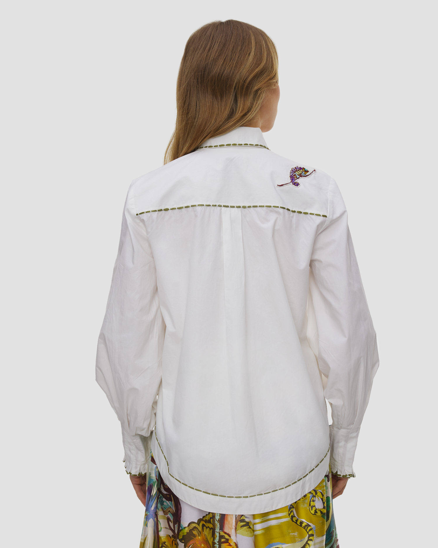 Camicia da donna Alemais Camelia Embellished Shirt