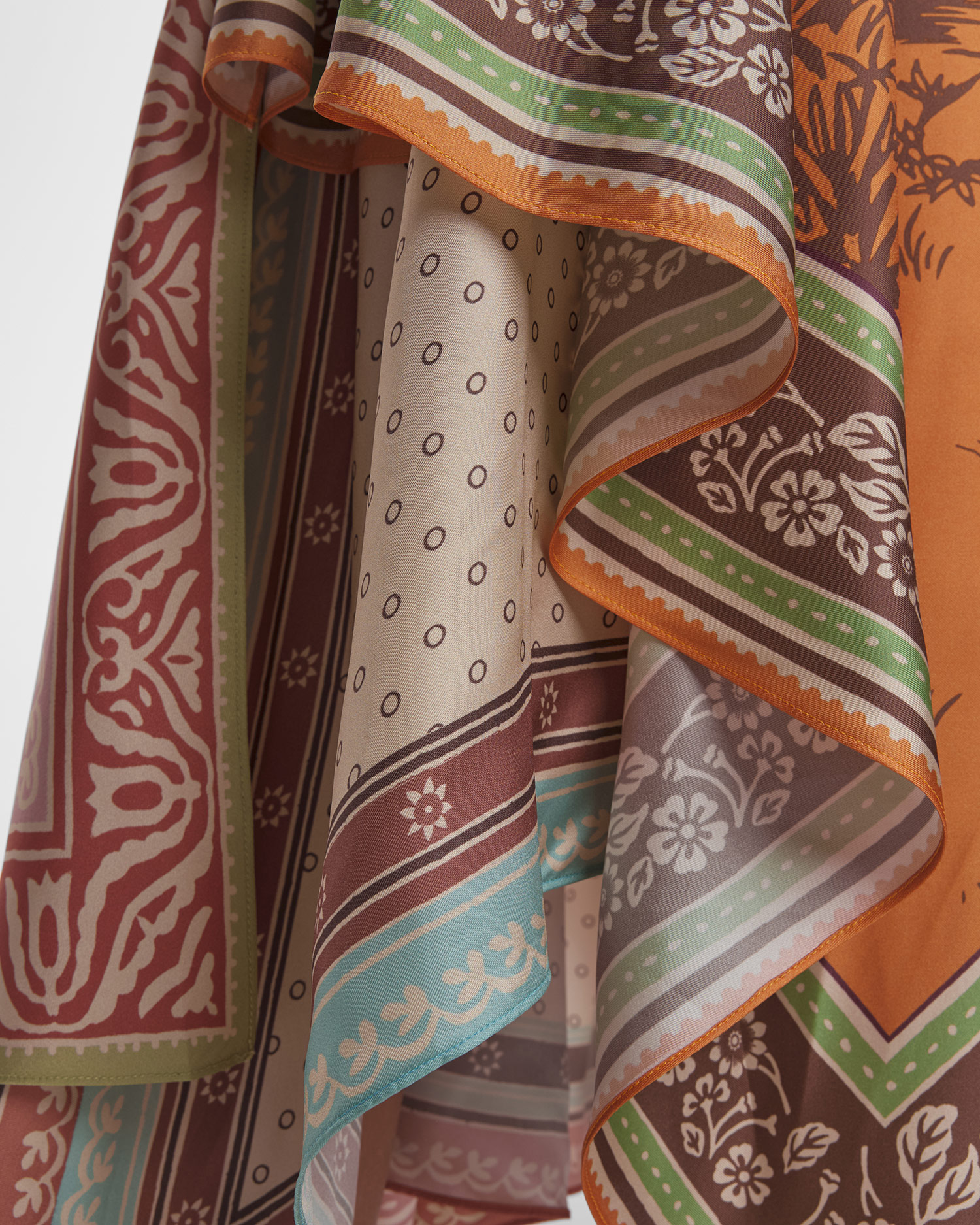 Abito da donna Alemais Alberta Scarf Midi Dress