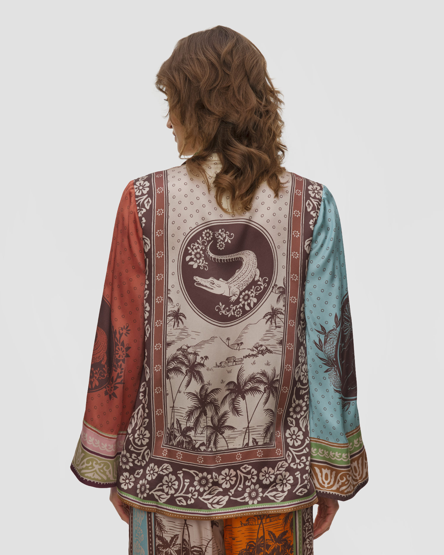 Camicia di seta da donna Alemais Alberta
