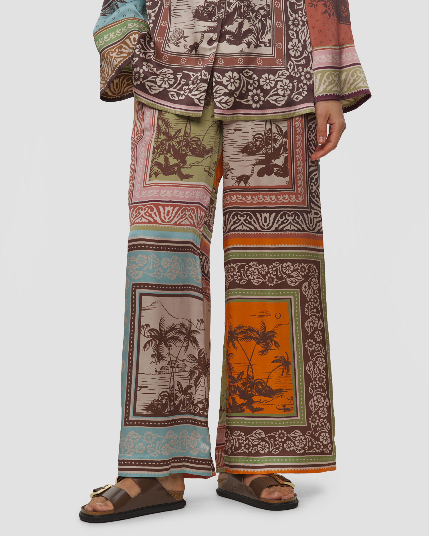 Pantaloni in seta da donna Alemais Alberta