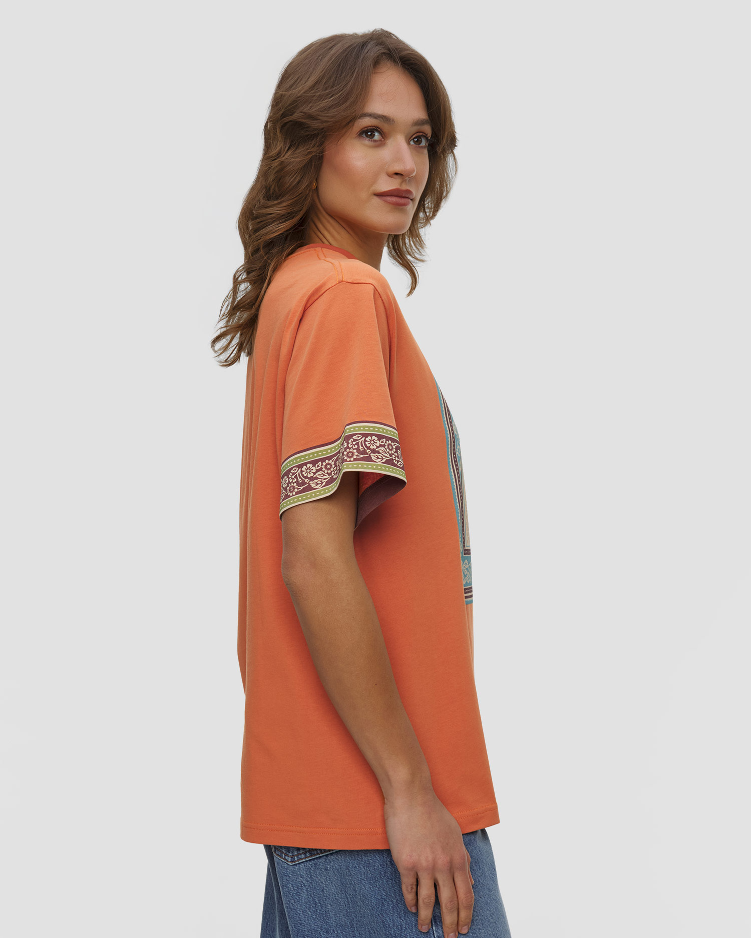 T-shirt in cotone organico da donna Alemais Alberta