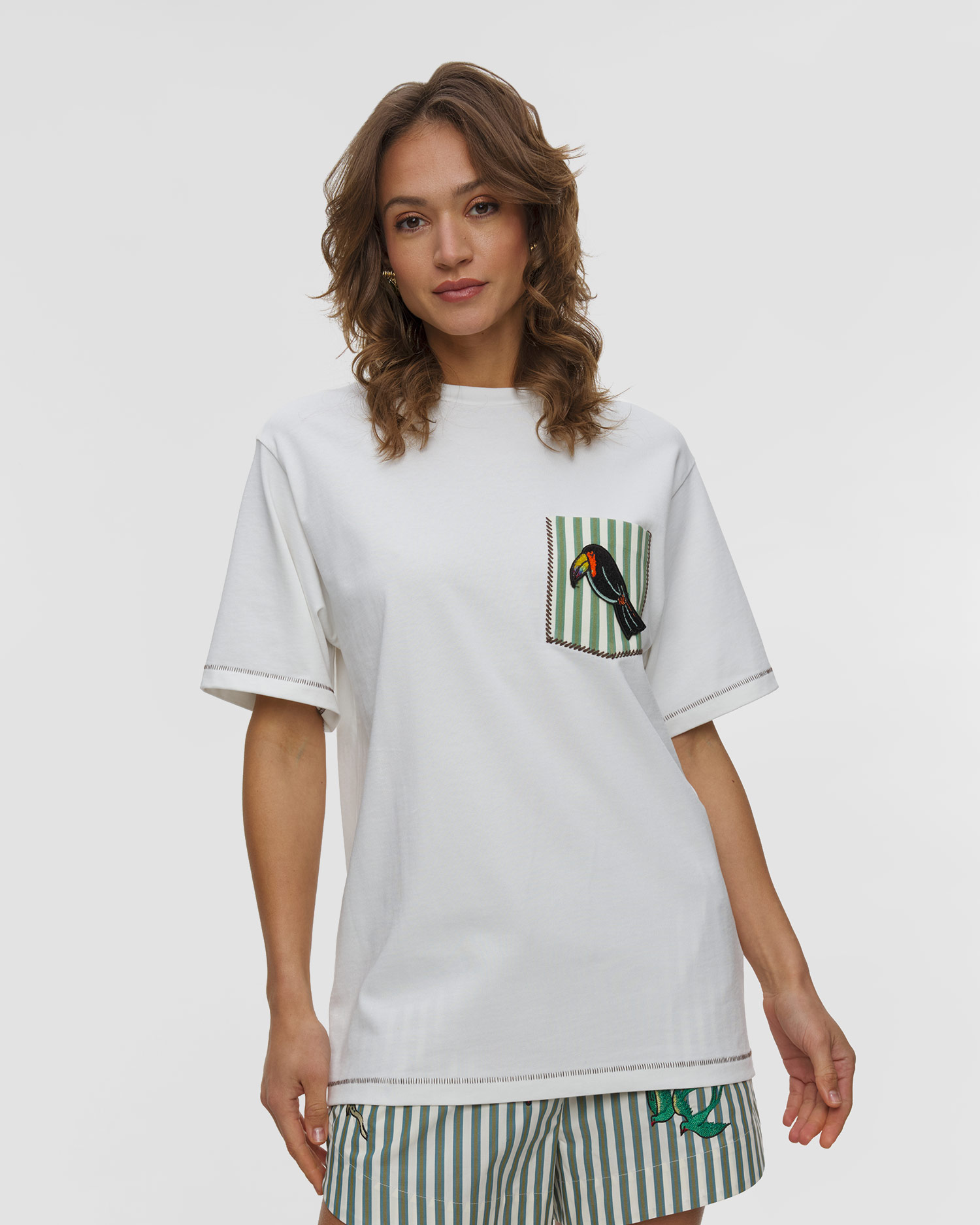 T-shirt da donna Alemais Toucan Tango