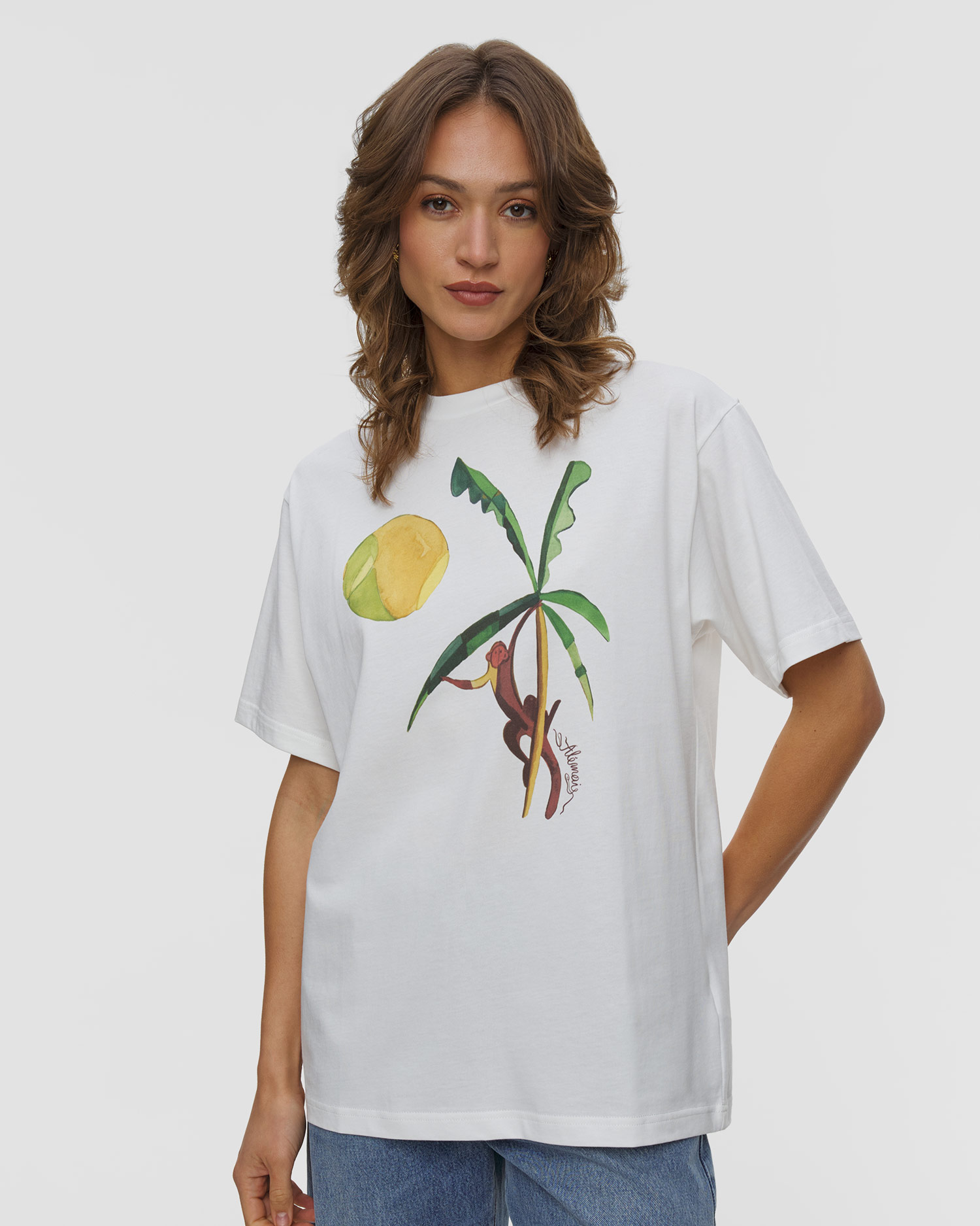 T-shirt da donna Alemais Mokshini