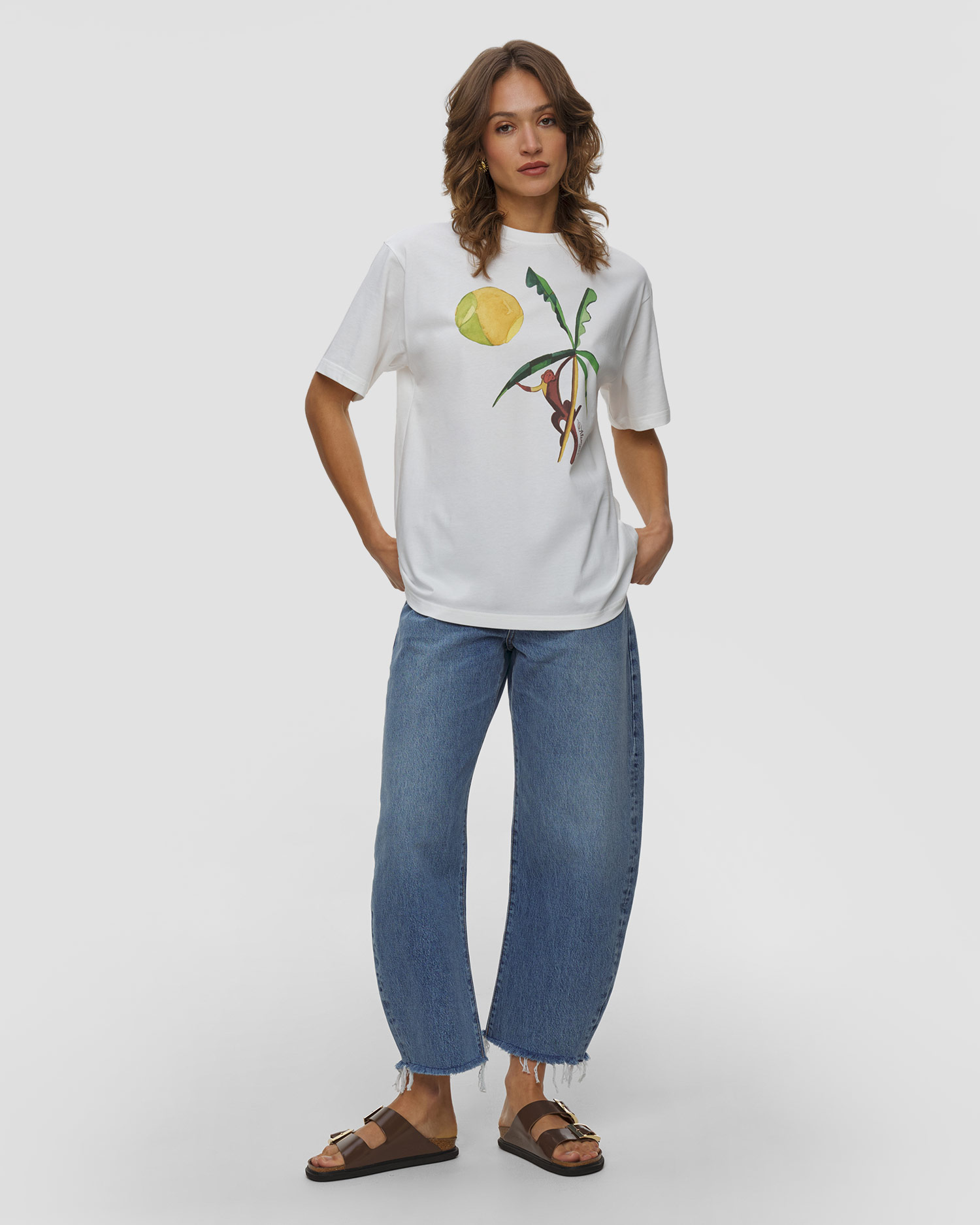 T-shirt da donna Alemais Mokshini