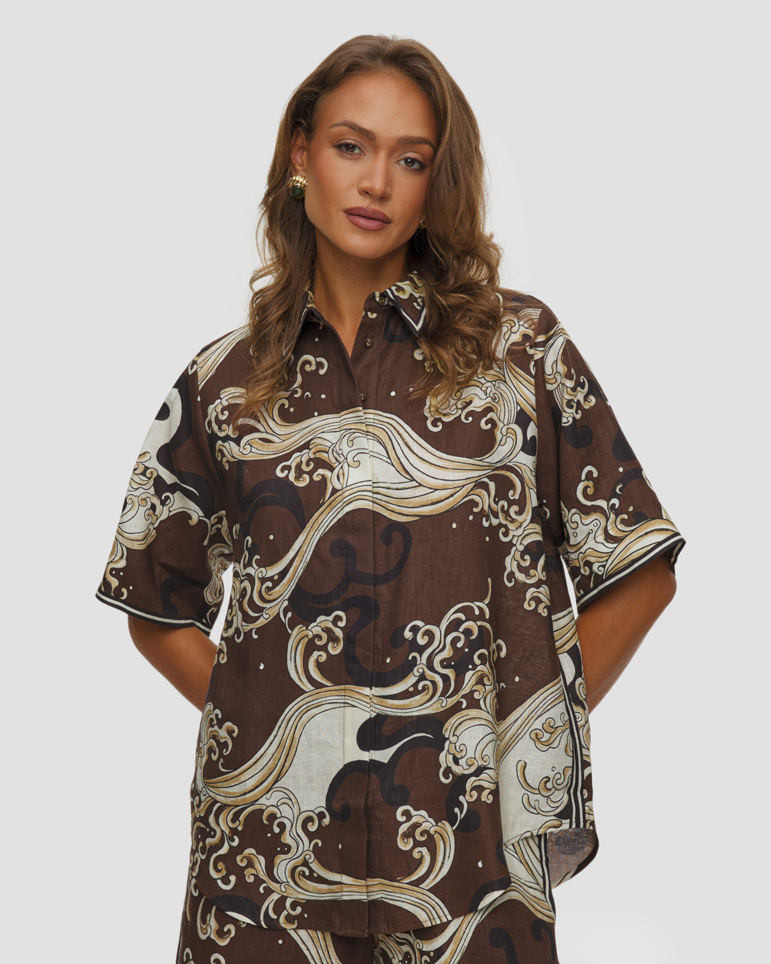 Dámska ľanová košeľa Alemais Otis Shirt