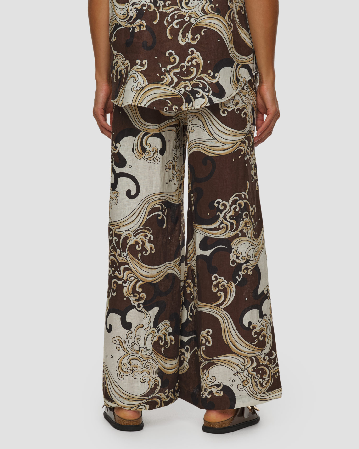 Pantaloni in lino da donna Alemais Otis Pant