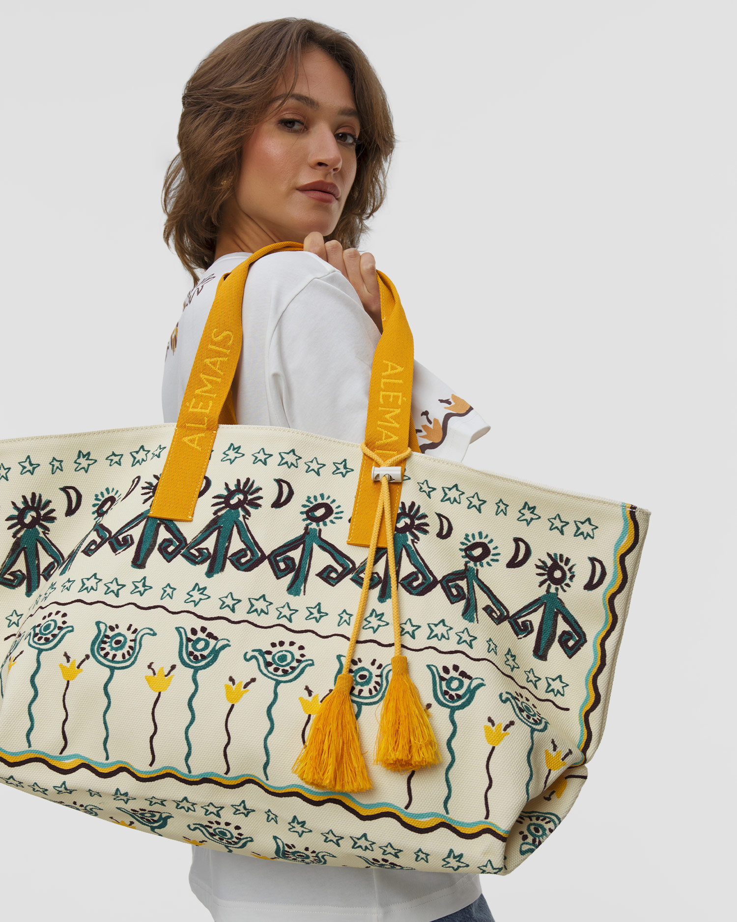 Borsa da donna Alemais Sun Dancer Beach Tote