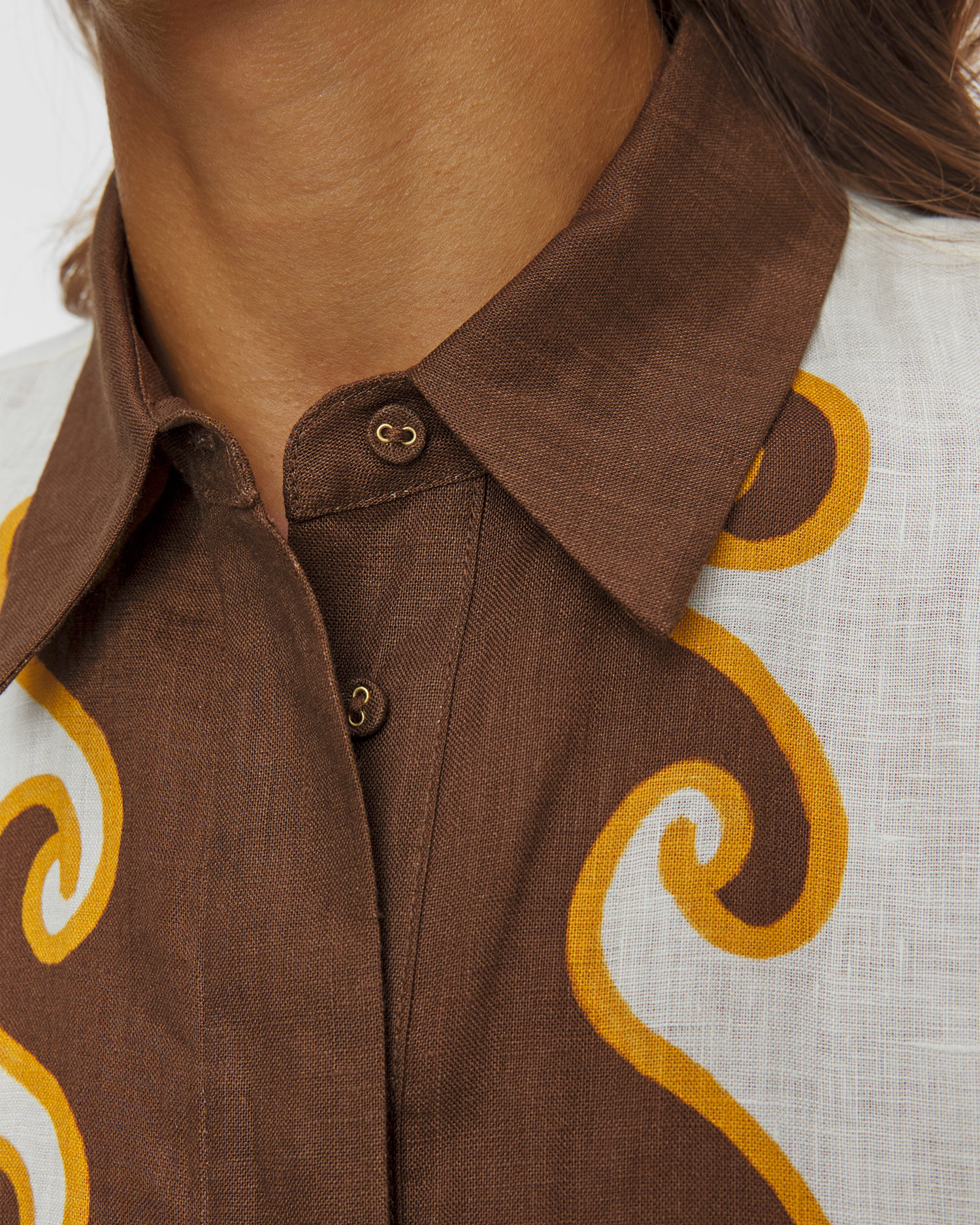 Dámska ľanová košela Alemais Island Cove Shirt