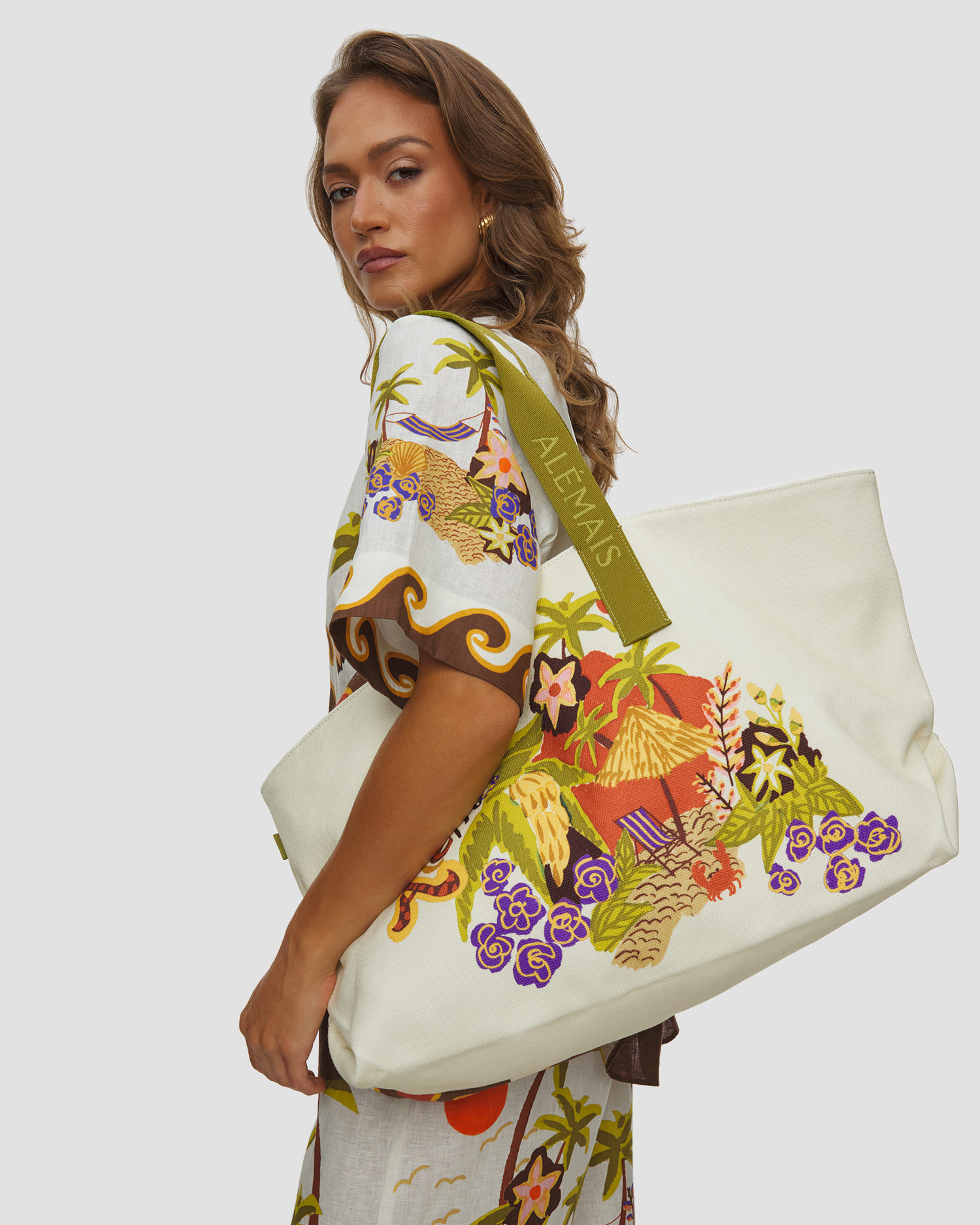 Borsa mare da donna Alemais Island Cove Beach Tote