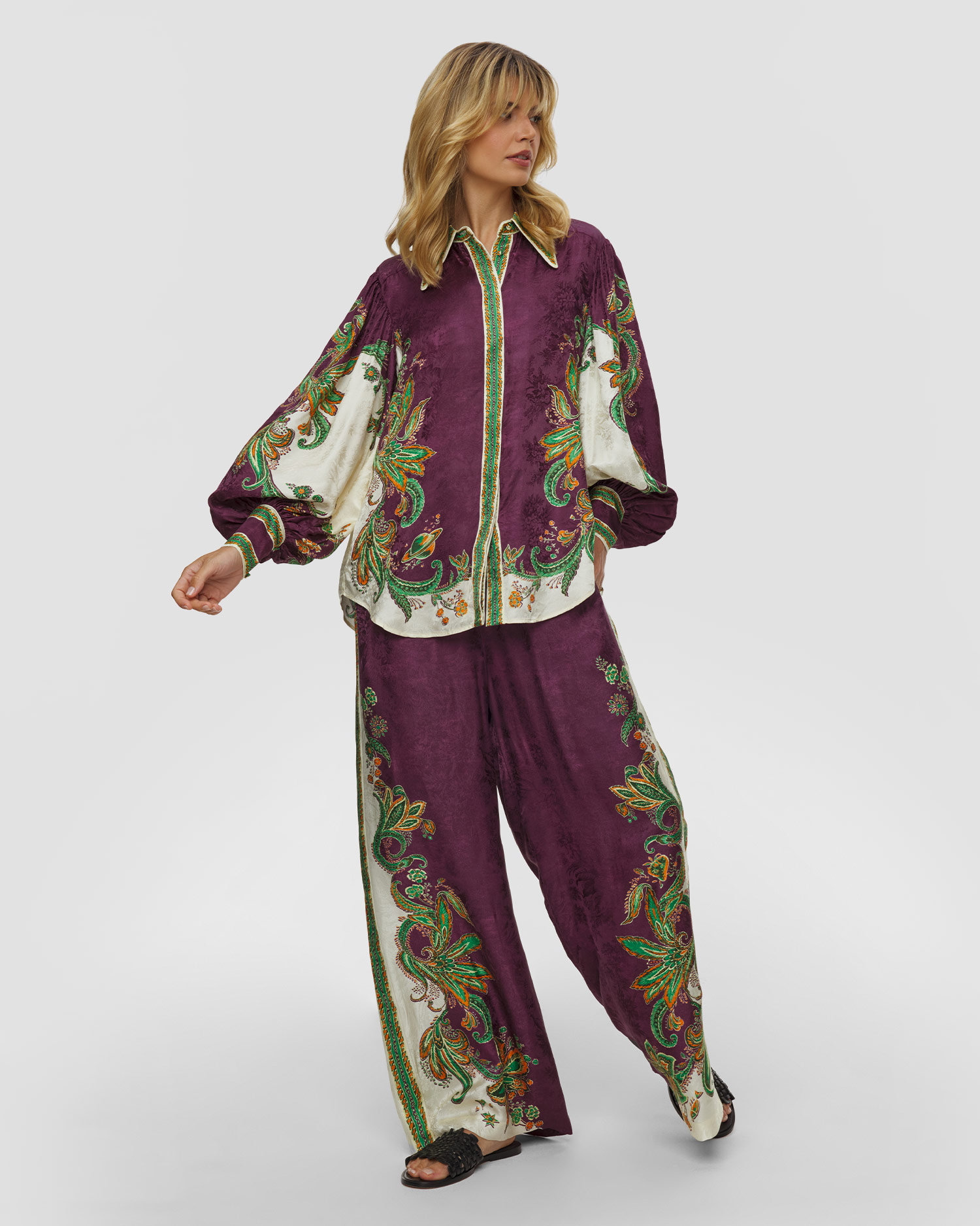 Camicia in seta da donna Alemais Ruthie Shirt
