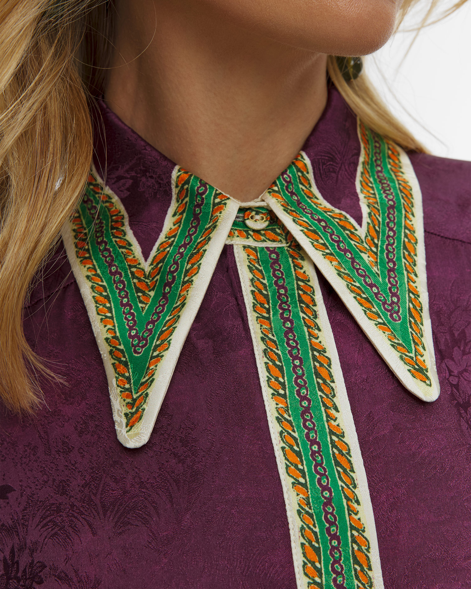 Camicia in seta da donna Alemais Ruthie Shirt