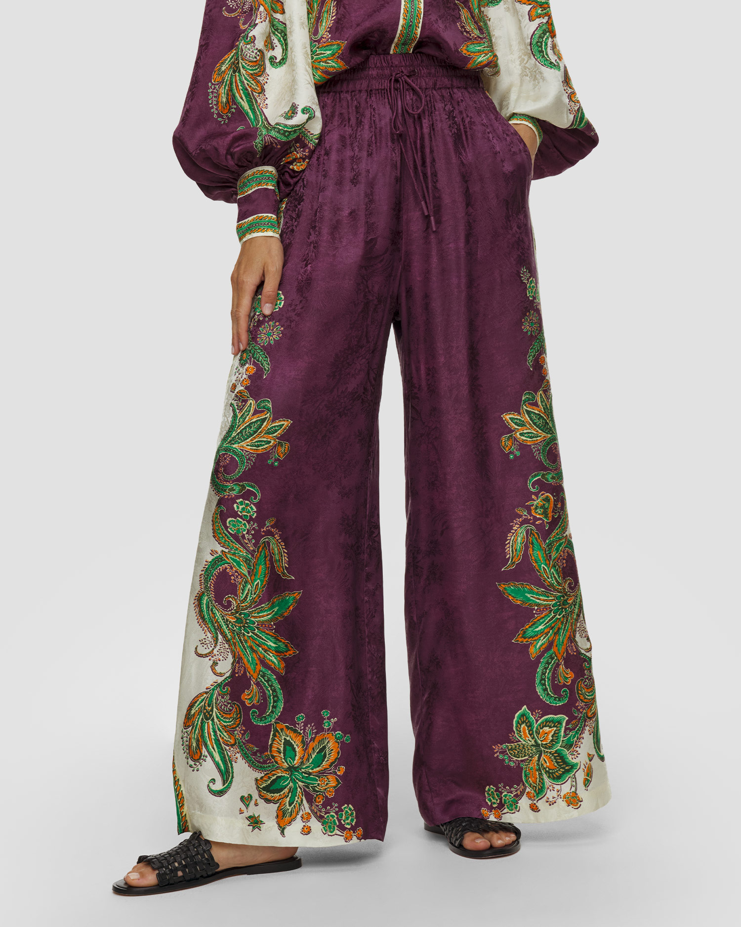 Pantaloni in seta da donna Alemais Ruthie Pant