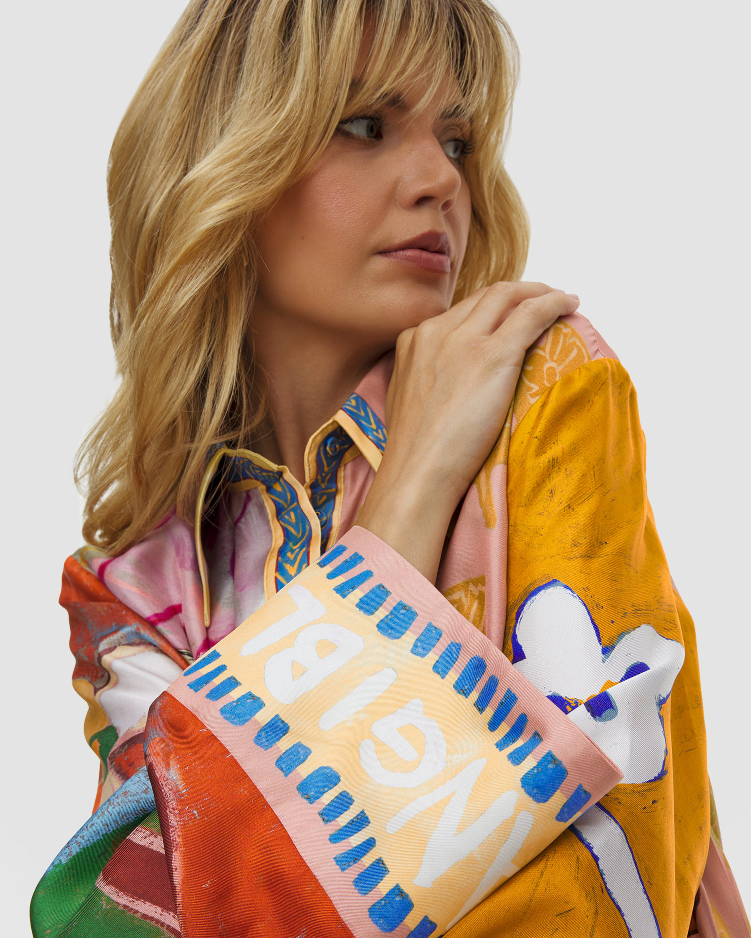 Camicia in seta da donna Alemais x MLAK Silk Shirt