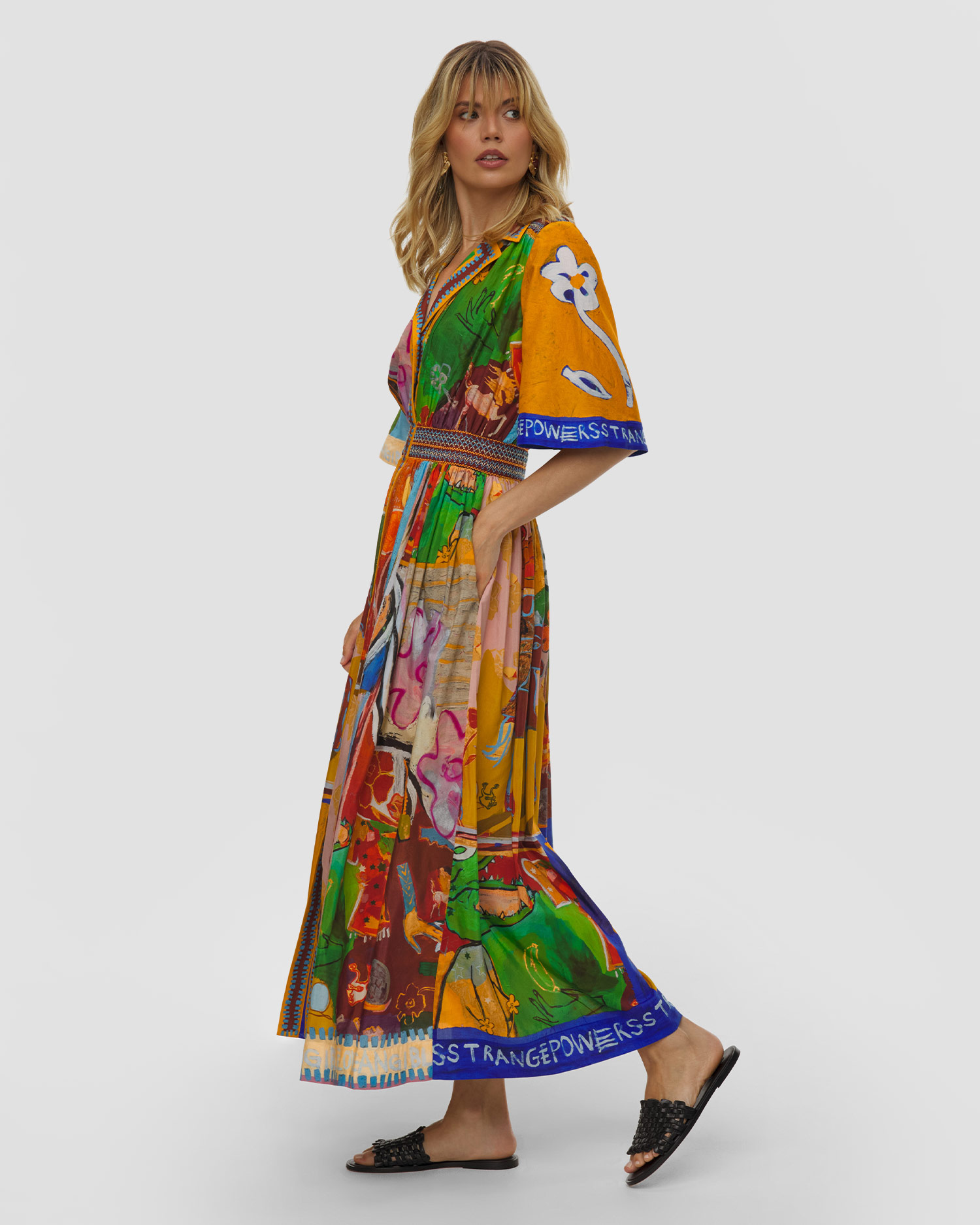 Dámske hodvábne šaty Alemais x MLAK Shirtdress