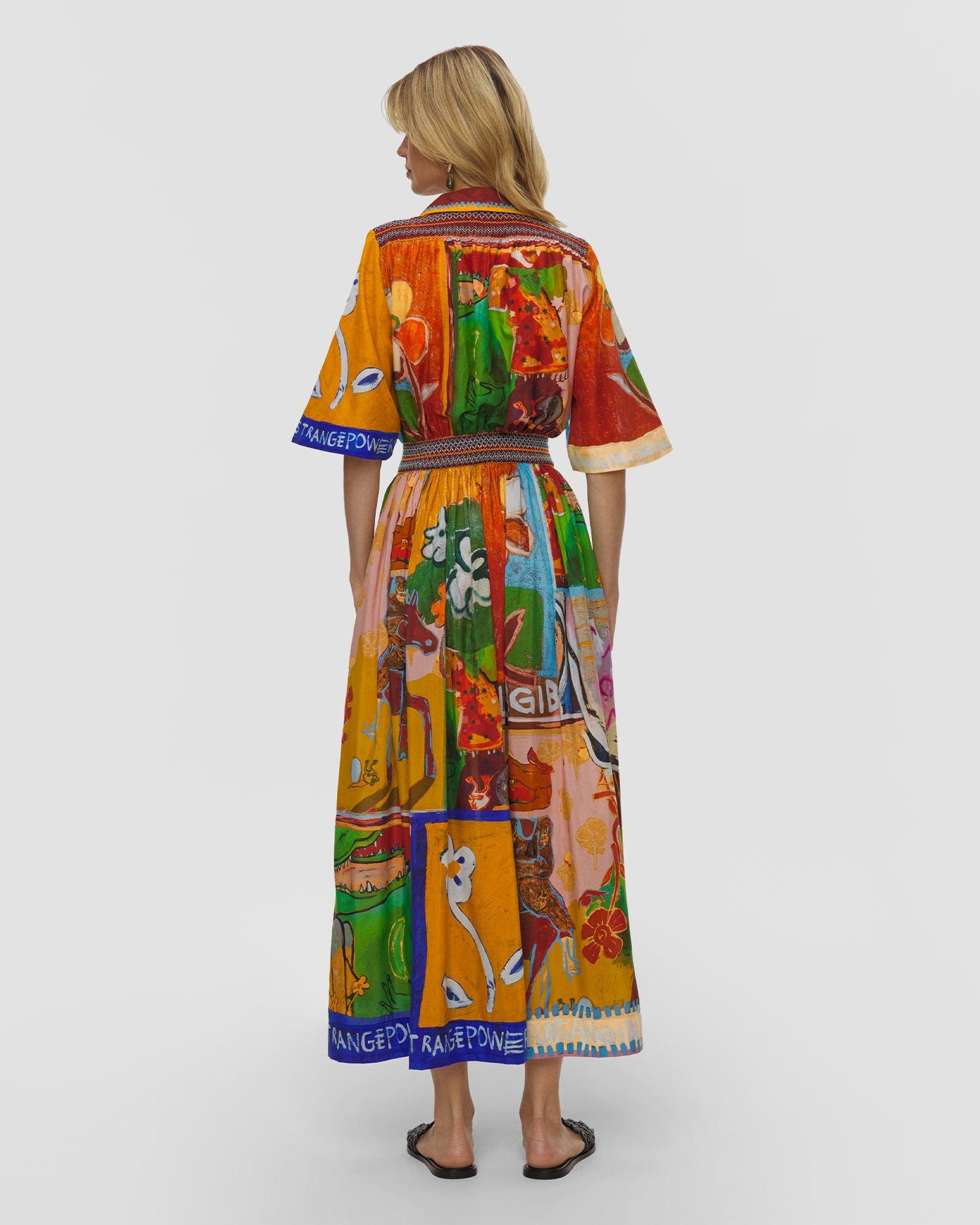 Dámske hodvábne šaty Alemais x MLAK Shirtdress