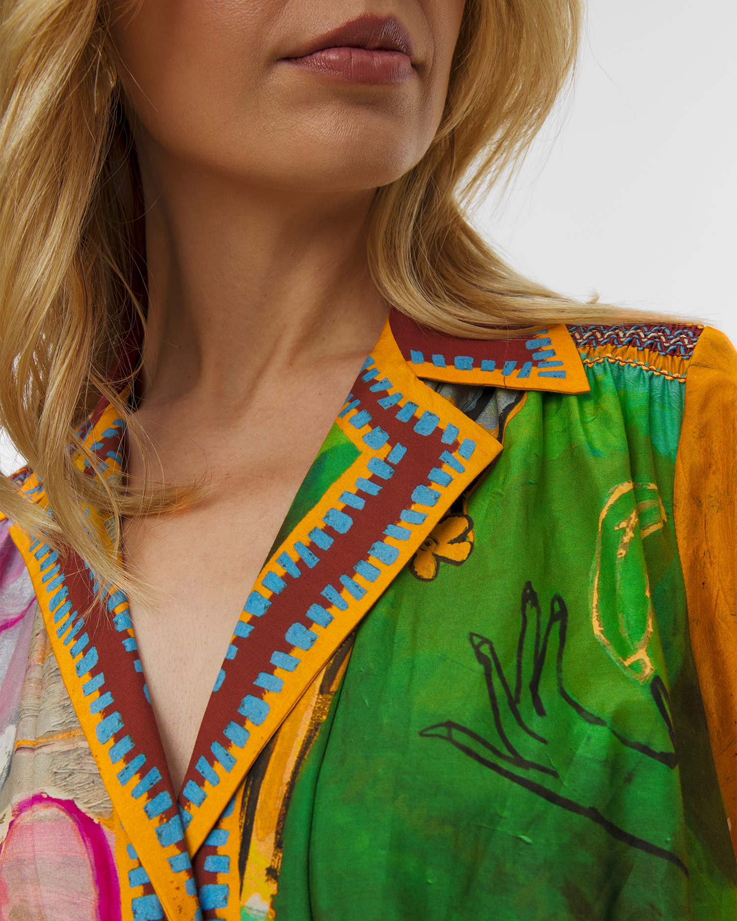 Dámske hodvábne šaty Alemais x MLAK Shirtdress