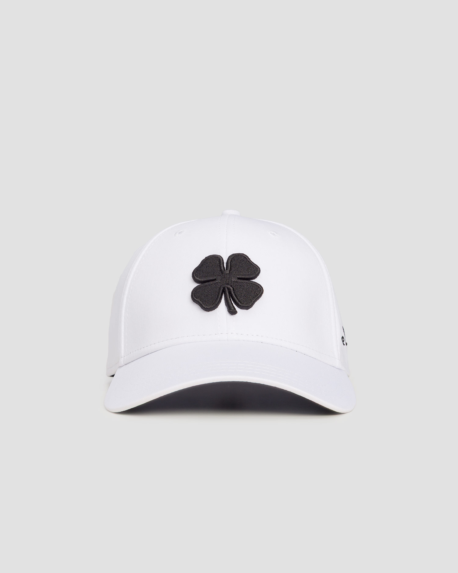 Biało-czarna czapka z daszkiem męska Black Clover Premium Clover 1