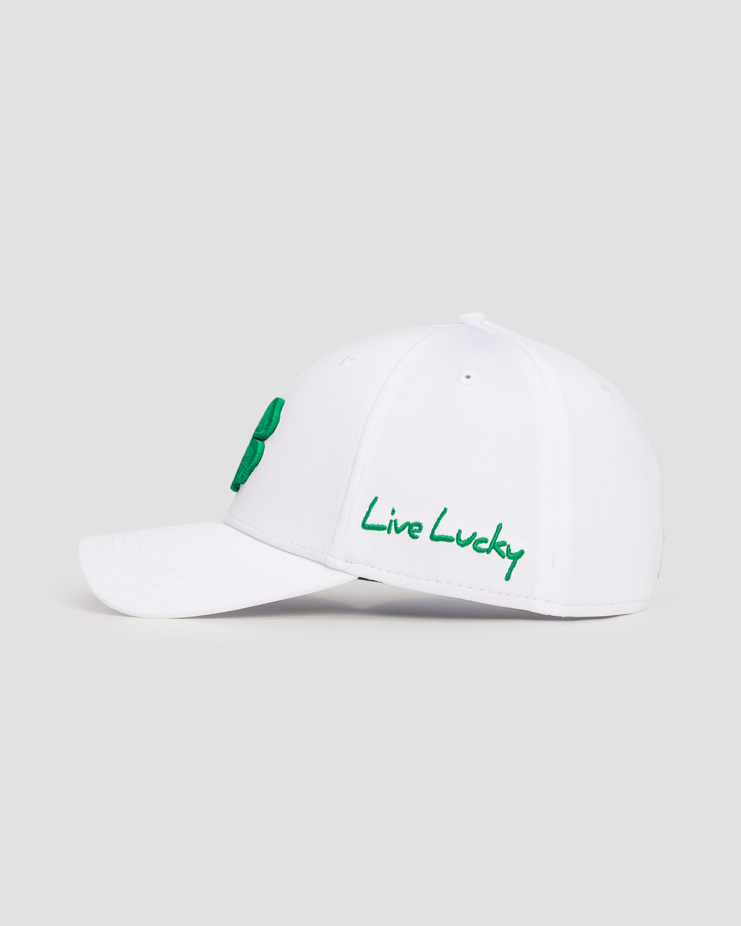 Green and white baseball cap Black Clover Premium Clover 16