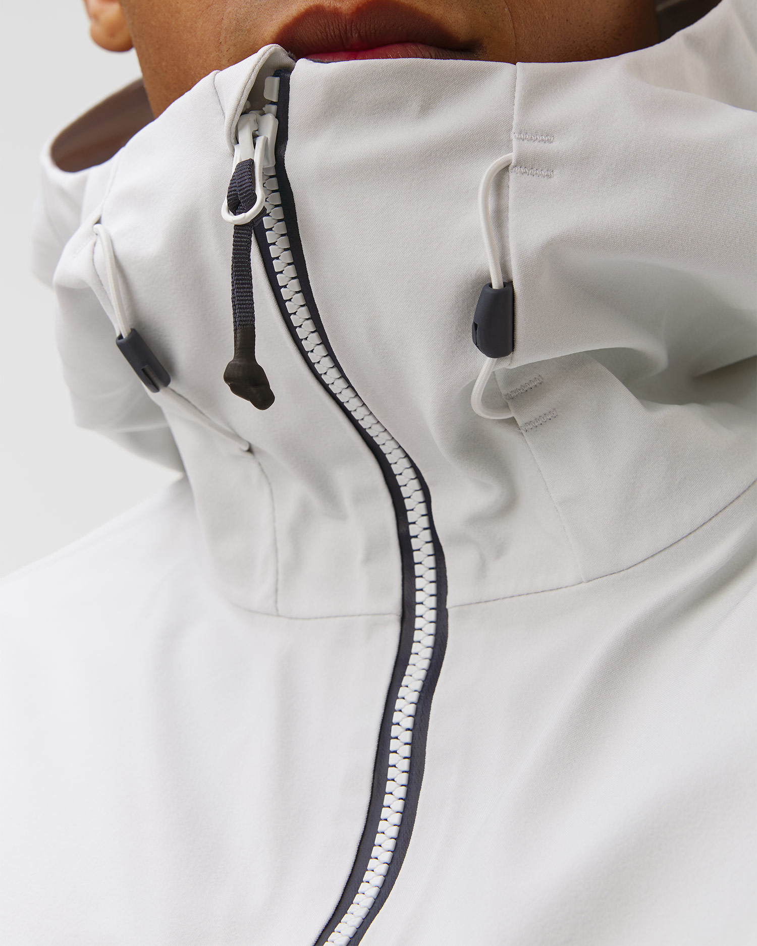 Kurtka skiturowa męska Amundsen Amundsen Peak Anorak biała