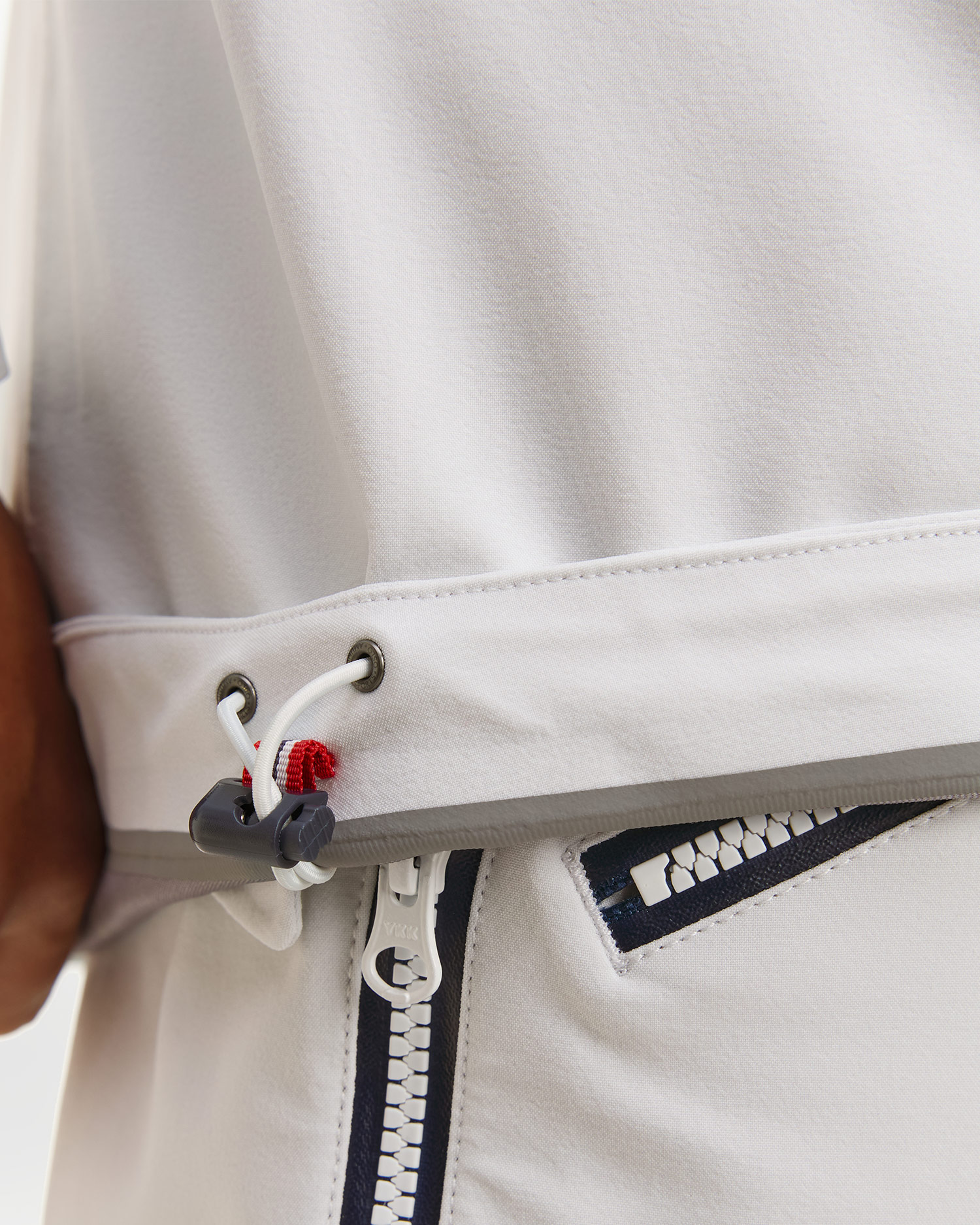 Kurtka skiturowa męska Amundsen Amundsen Peak Anorak biała