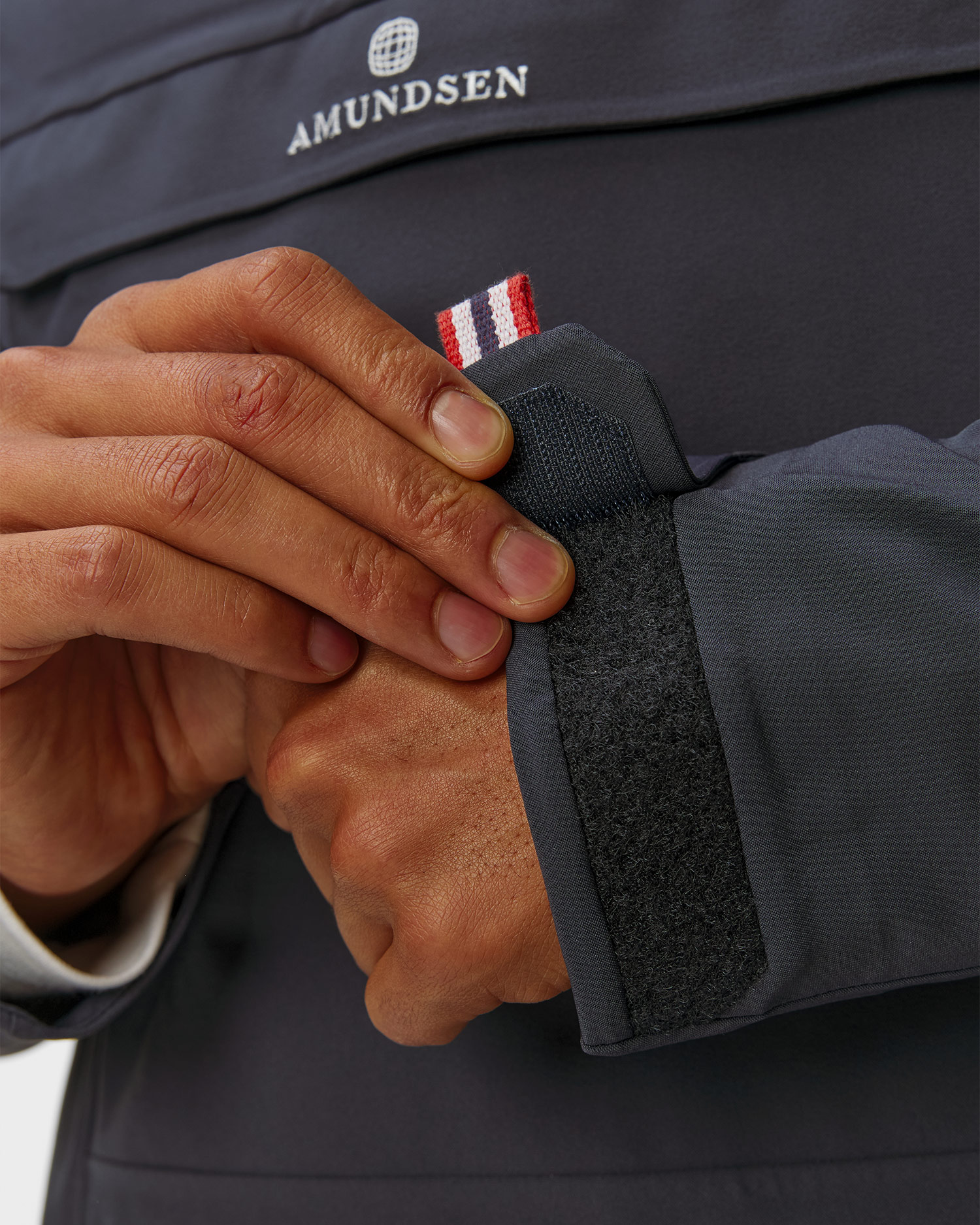 Kurtka skiturowa męska Amundsen Amundsen Peak Anorak granatowa