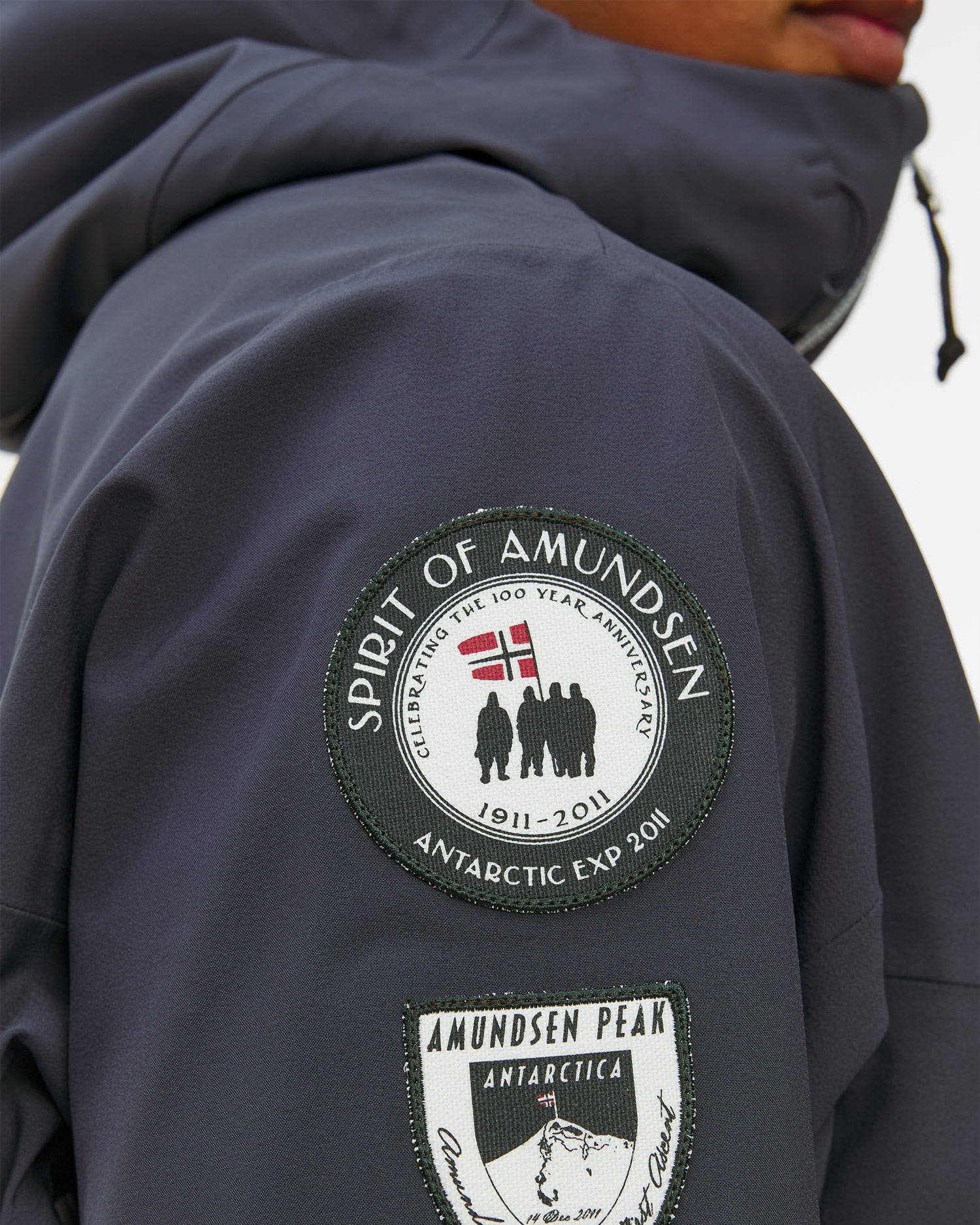 Pánská skitouringová bunda Amundsen Amundsen Peak Anorak v tmavě modré barvě