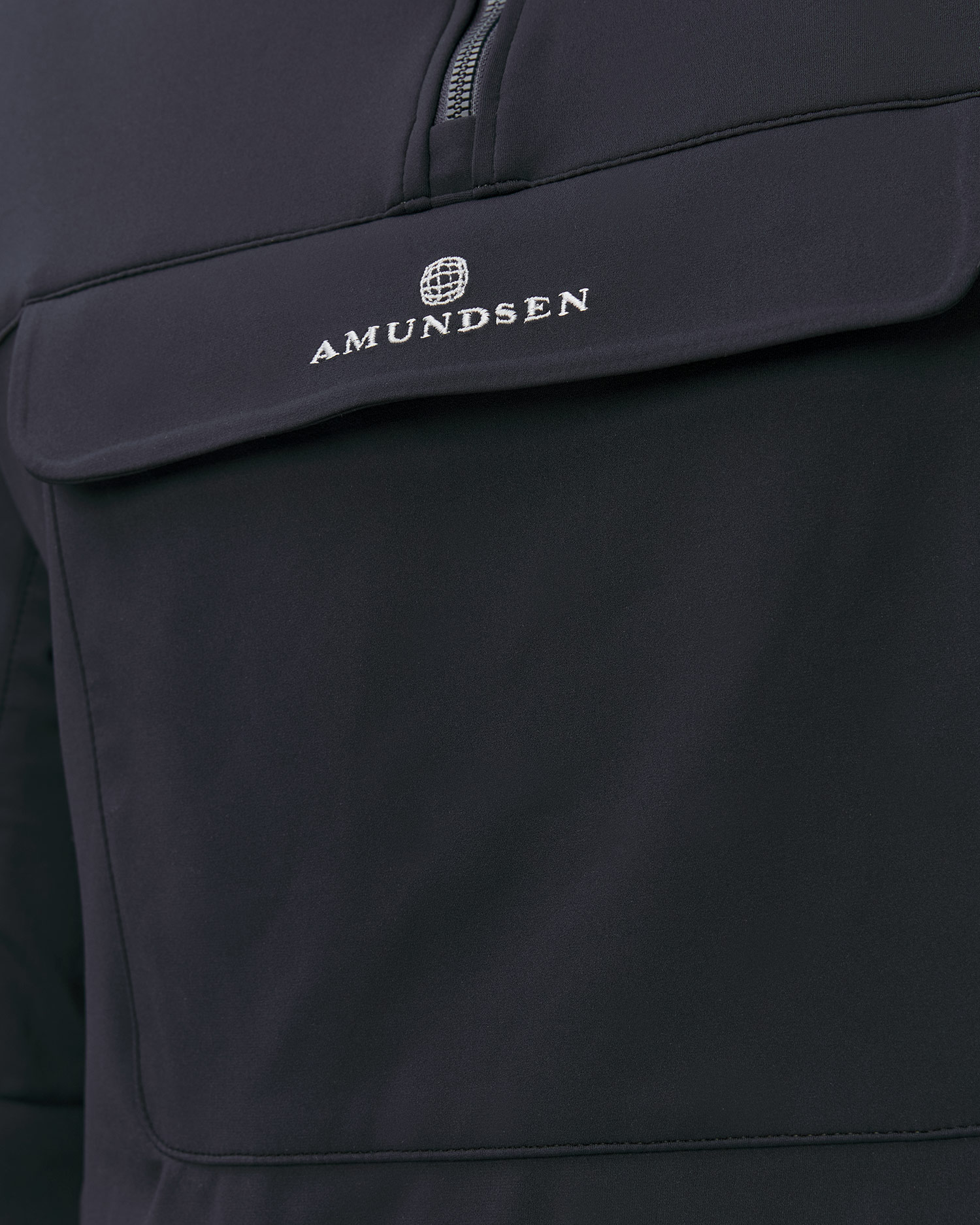 Kurtka softshellowa męska Amundsen 5Mila Anorak granatowa