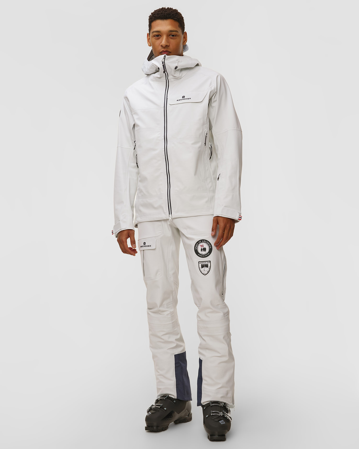 Kurtka techniczna męska Amundsen Amundsen Peak Jacket biała