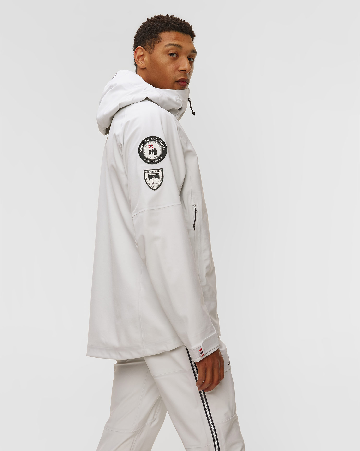 Kurtka techniczna męska Amundsen Amundsen Peak Jacket biała