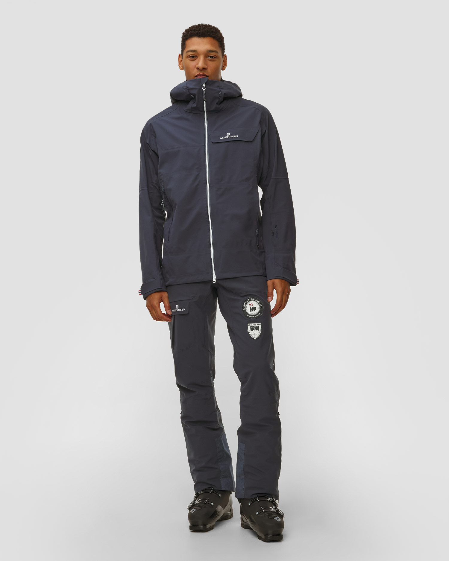 Pánská funkční bunda Amundsen Amundsen Peak Jacket v tmavě modré barvě