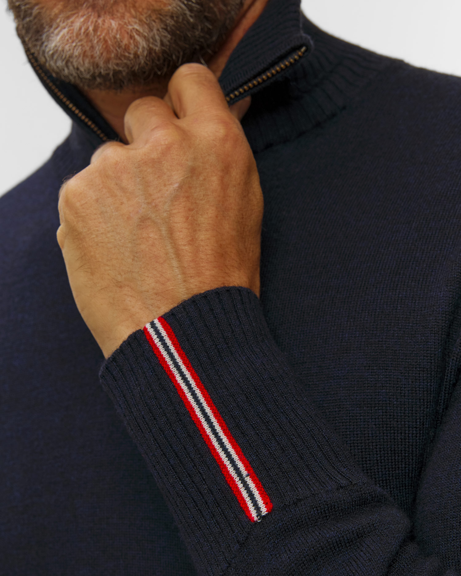 Pulover pentru bărbați Amundsen Peak Half Zip bleumarin