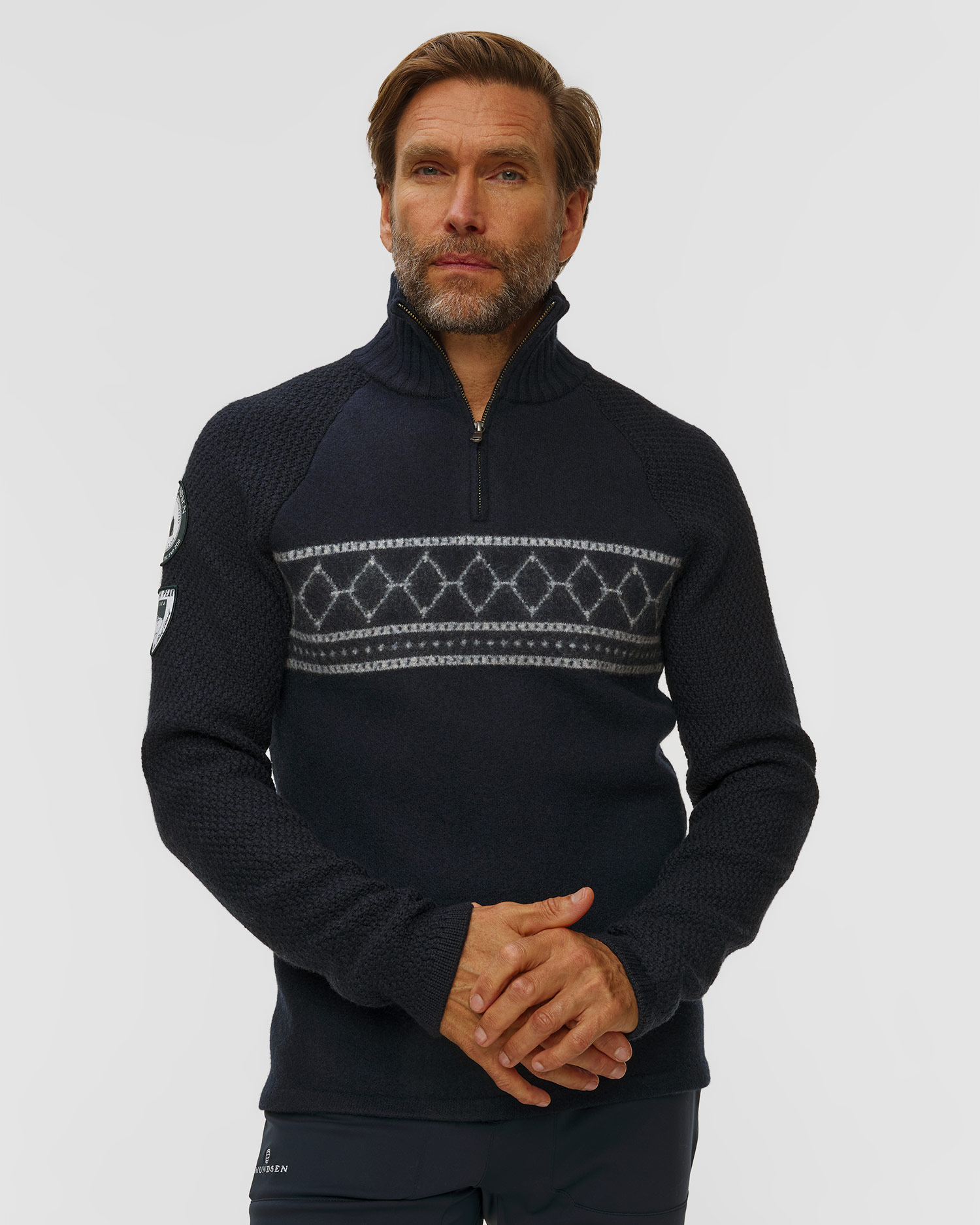 Men's Amundsen Boiled Ski Sweater navy blue