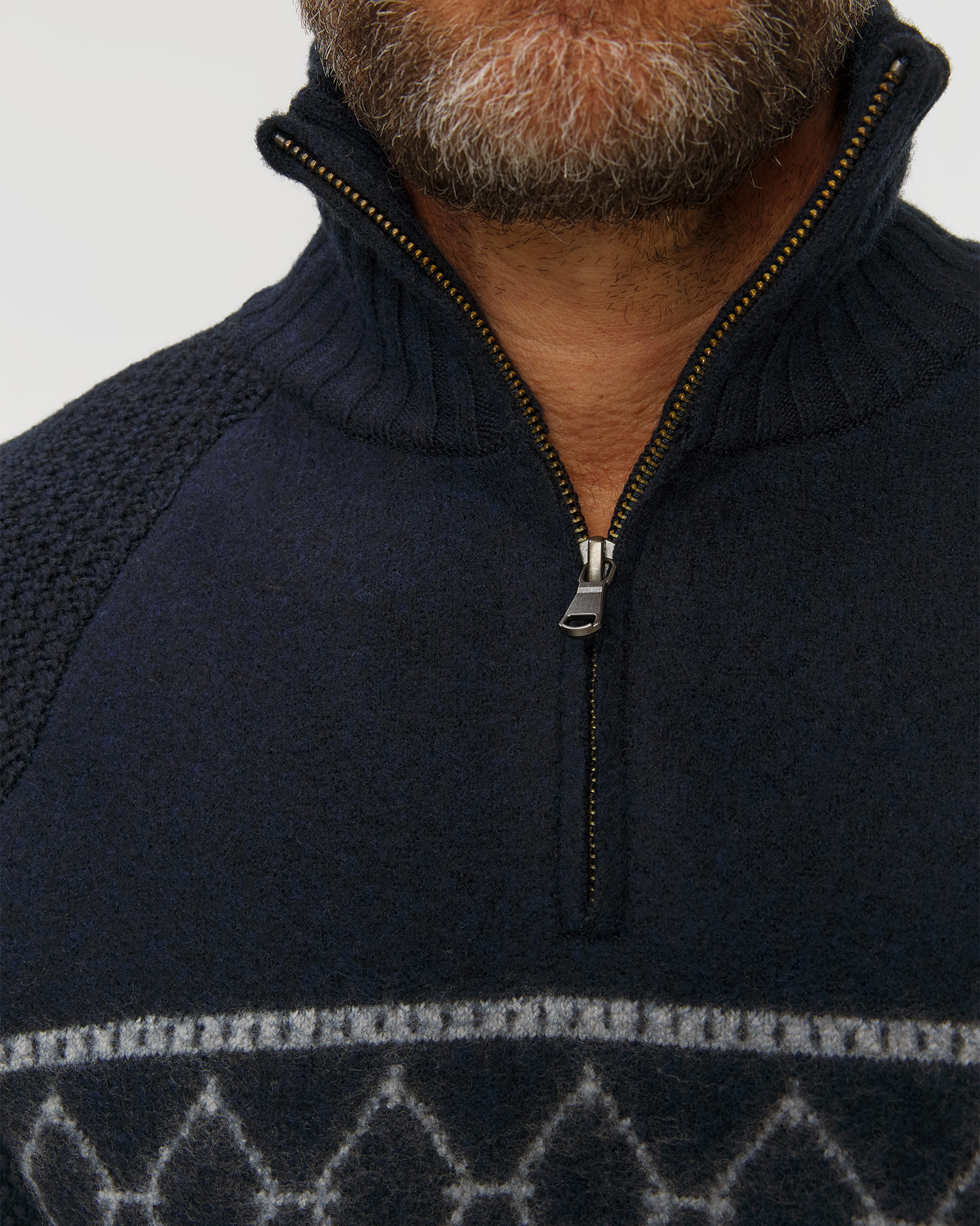 Men's Amundsen Boiled Ski Sweater navy blue