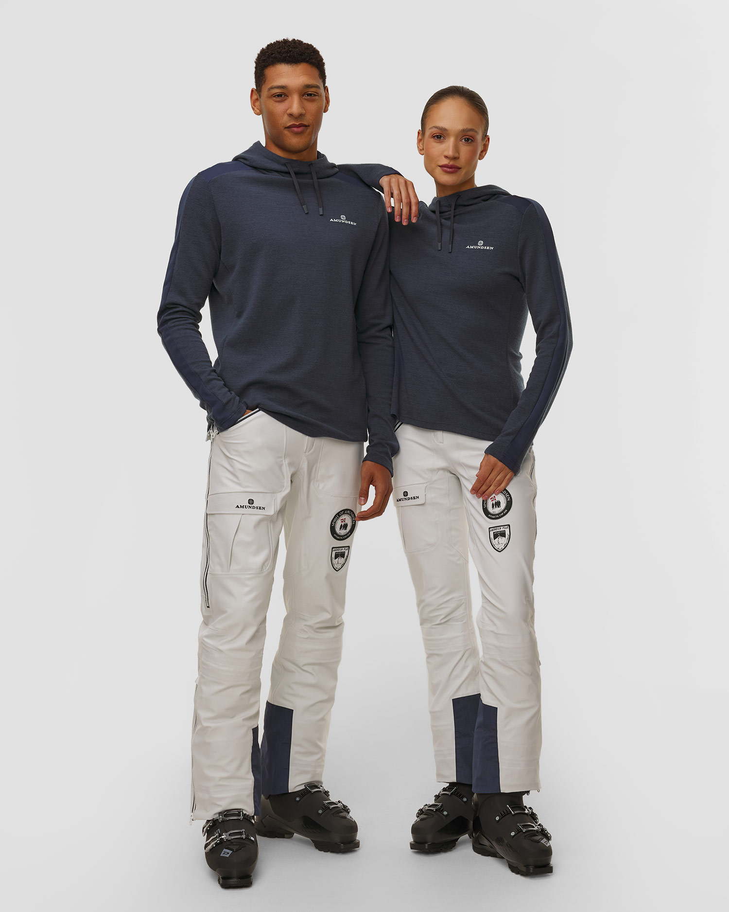 Bluza techniczna męska Amundsen 5Mila Hoodie granatowa