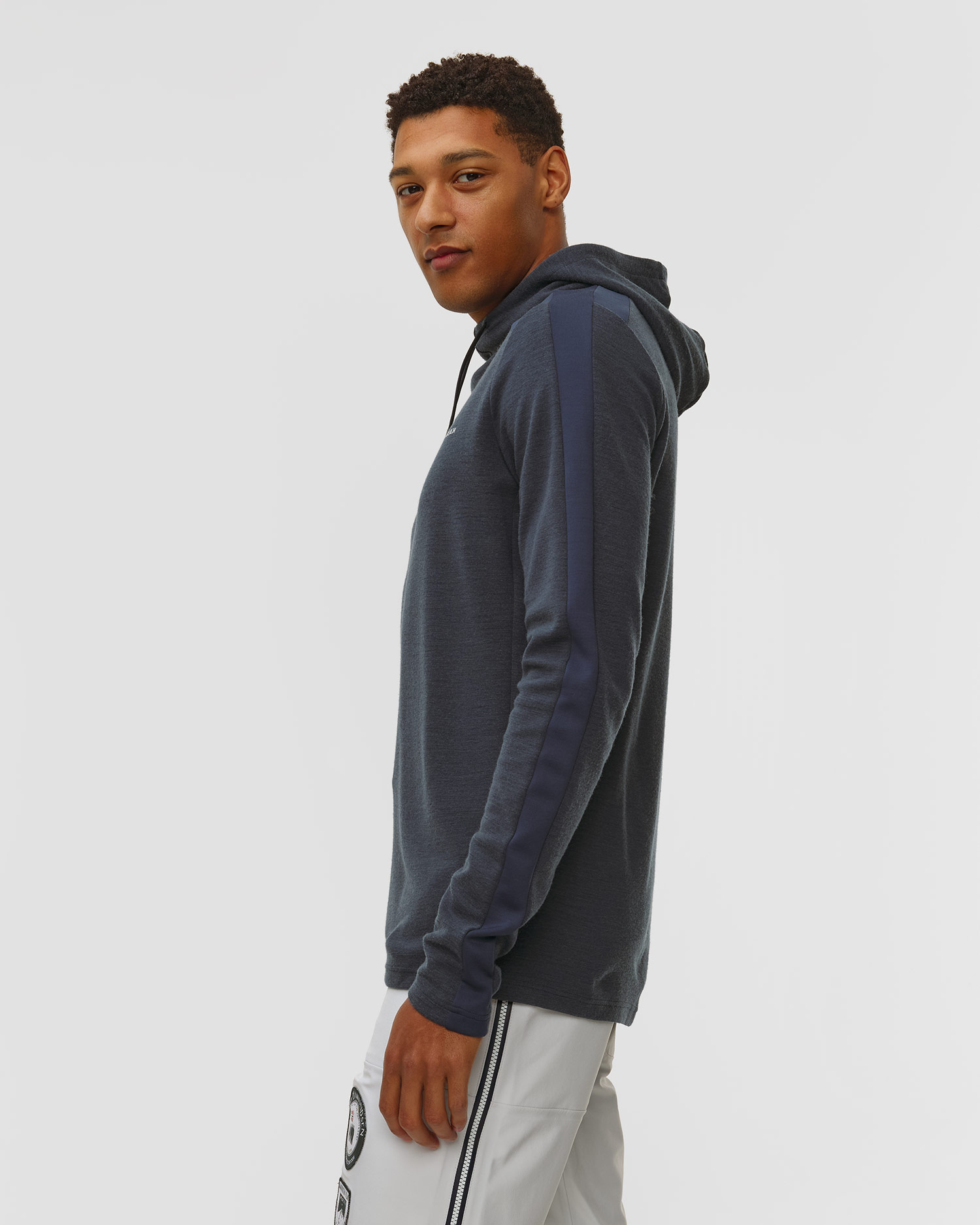 Pánská funkční mikina Amundsen 5Mila Hoodie v tmavě modré barvě